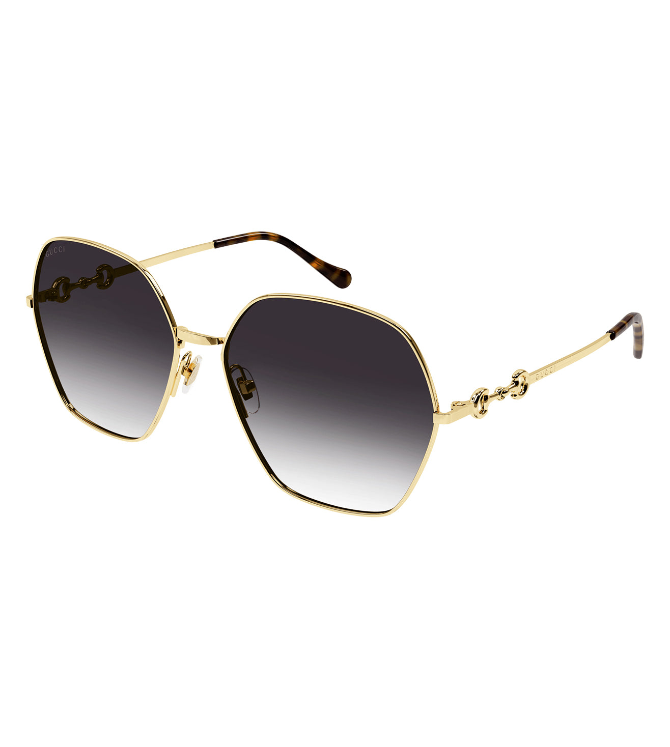 Gucci Women's Grey Geometric Sunglasses