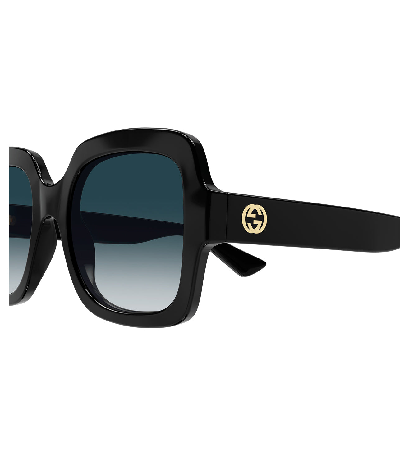 Gucci Women's Grey Square Sunglasses