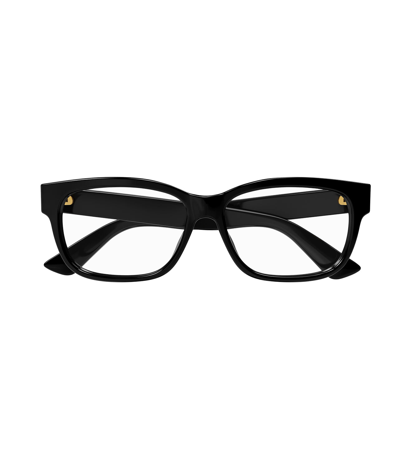 Gucci Woman's Black Rectangular Optical Frame