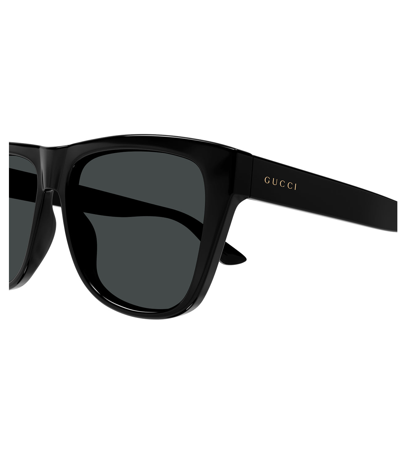 Gucci Men's Smoke Aviator Sunglasses