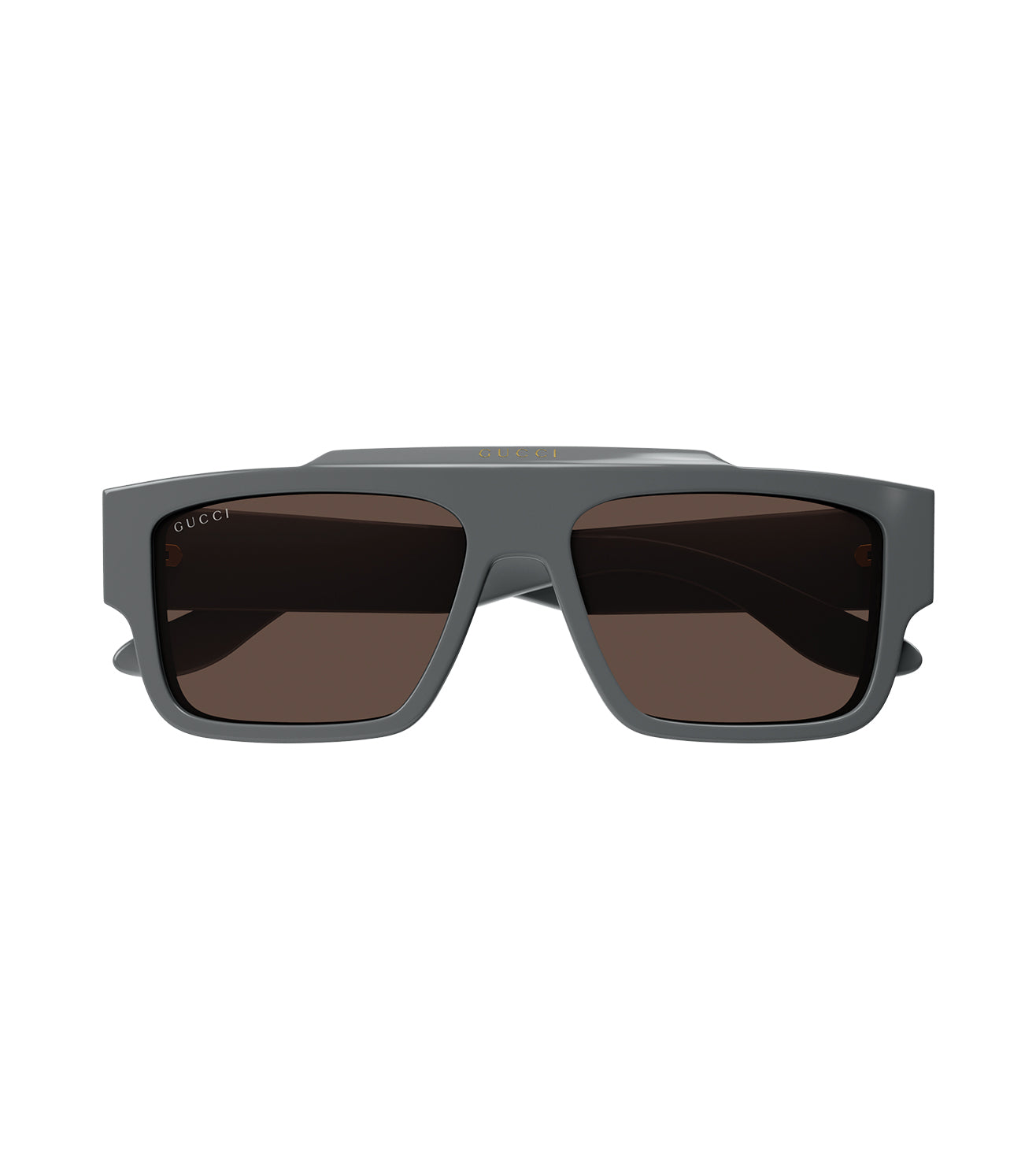 Gucci Men's Brown Square Sunglasses