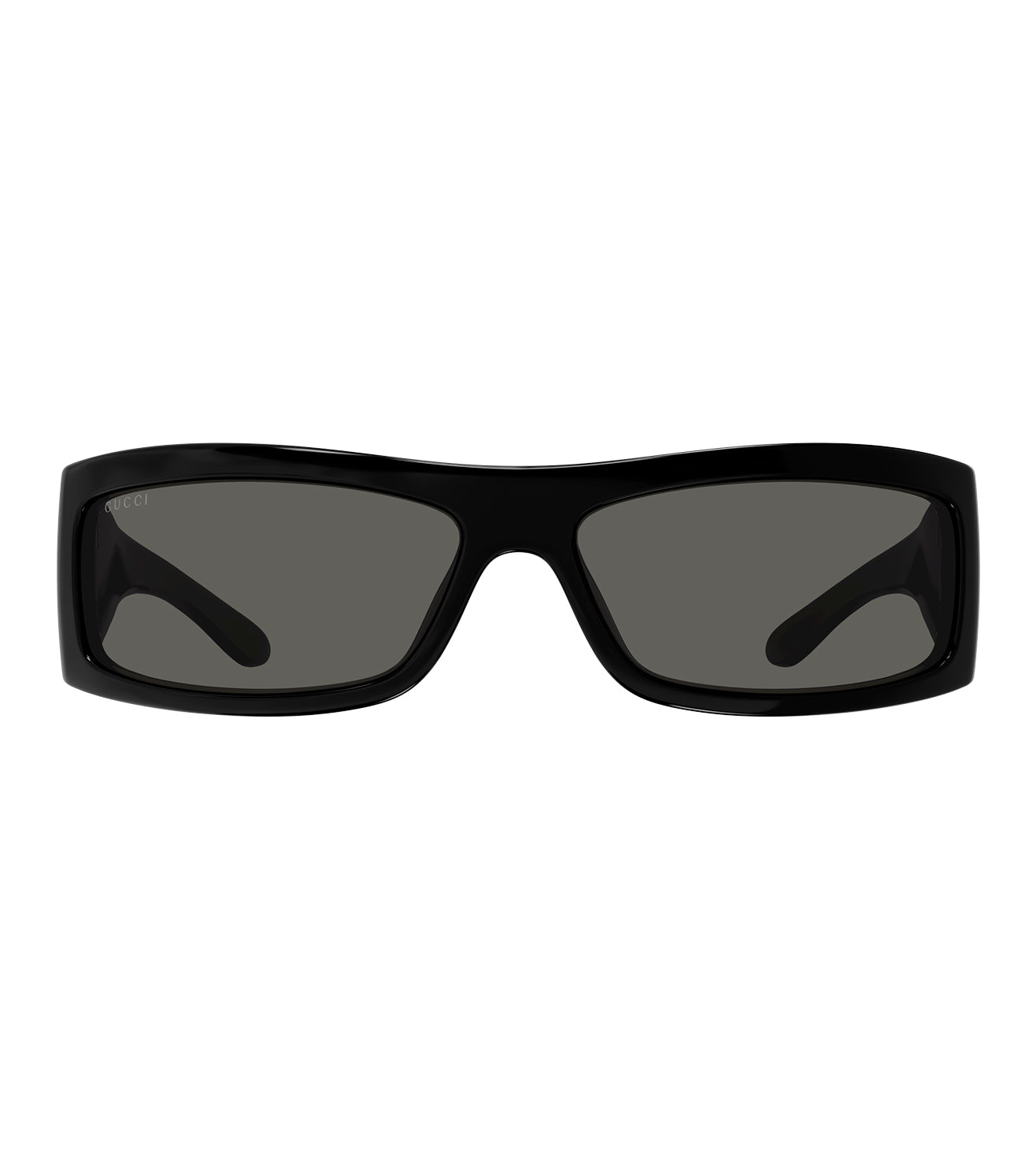 Gucci Men's Grey Rectangular Sunglasses