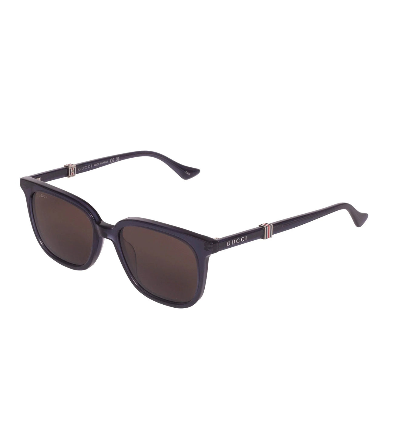 Gucci Men's Brown Square Sunglasses