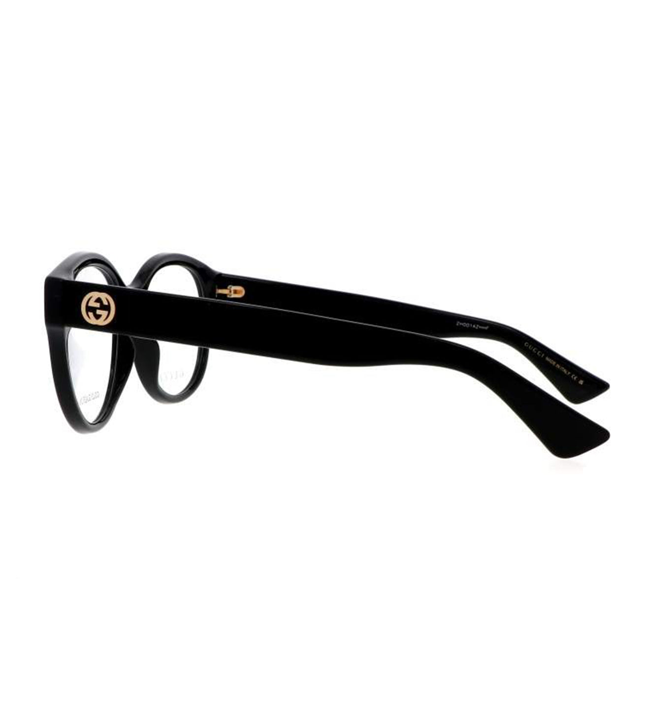 Gucci Men's Black Round Optical Frame