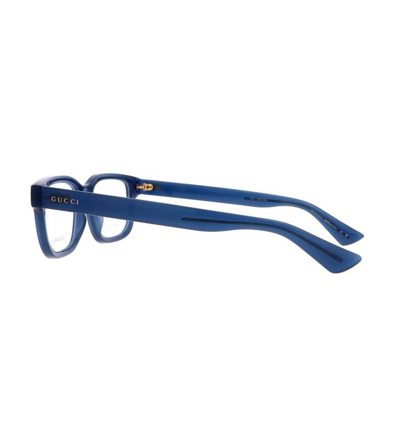 Gucci Men's Blue Square Optical Frame