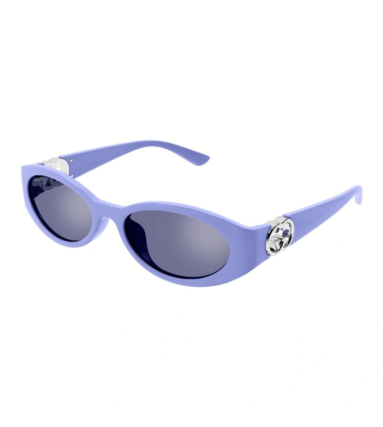 Gucci Women's Violet Oval Sunglasses