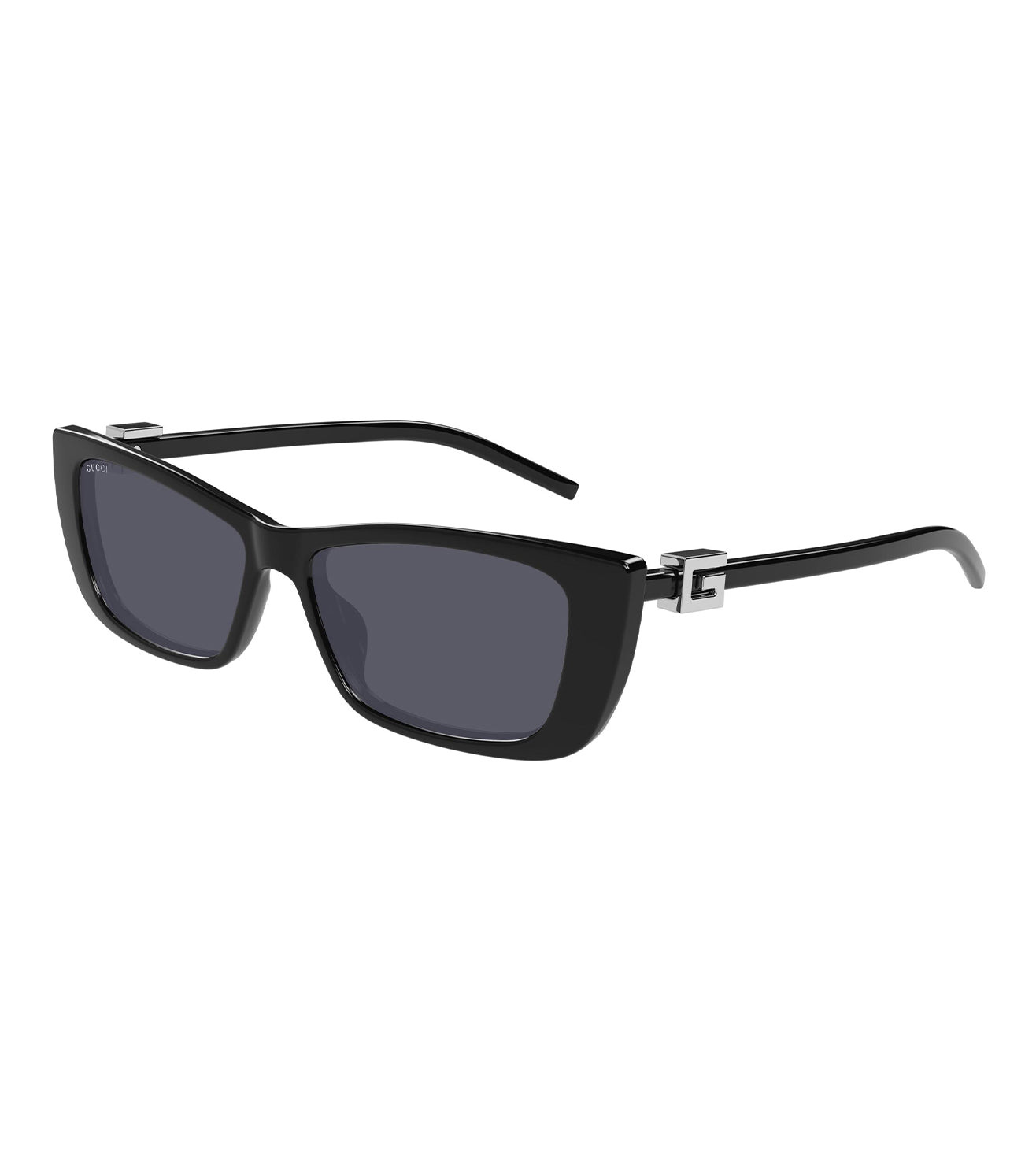 Gucci Women's Grey Cat-Eye Sunglasses
