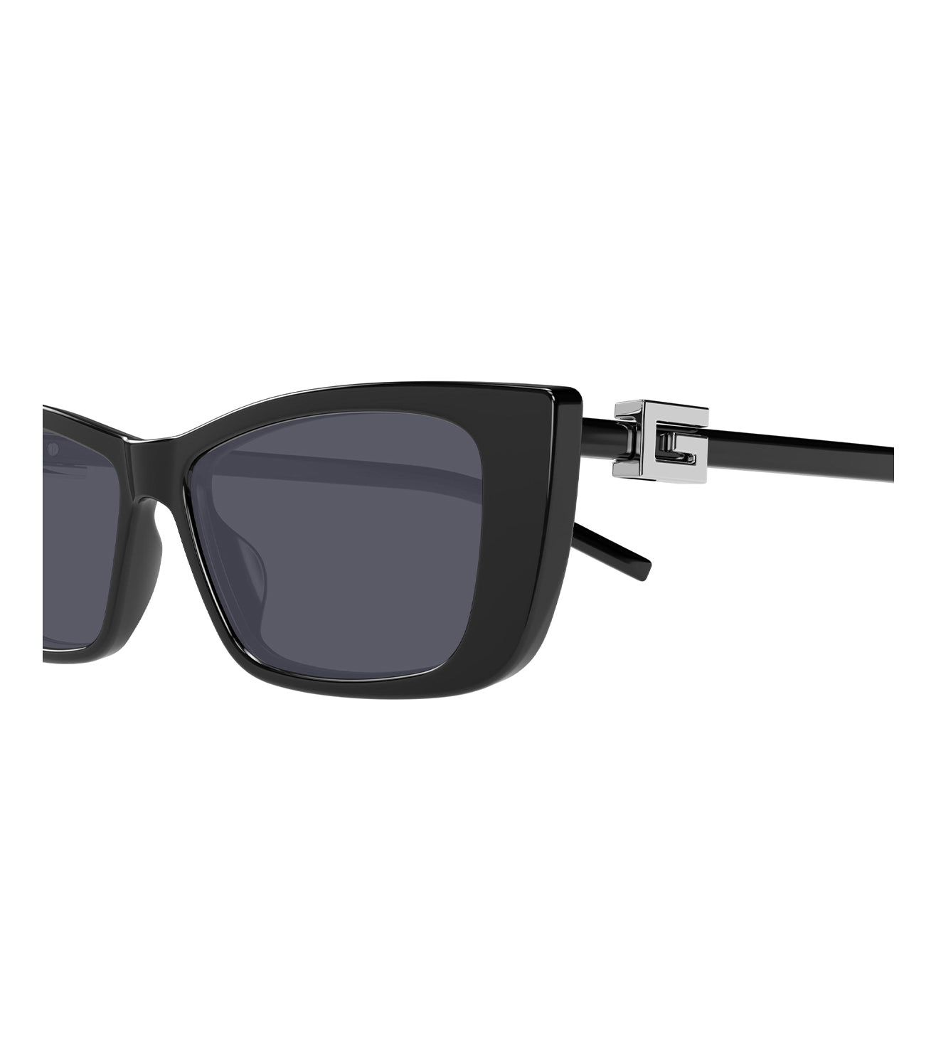 Gucci Women's Grey Cat-Eye Sunglasses