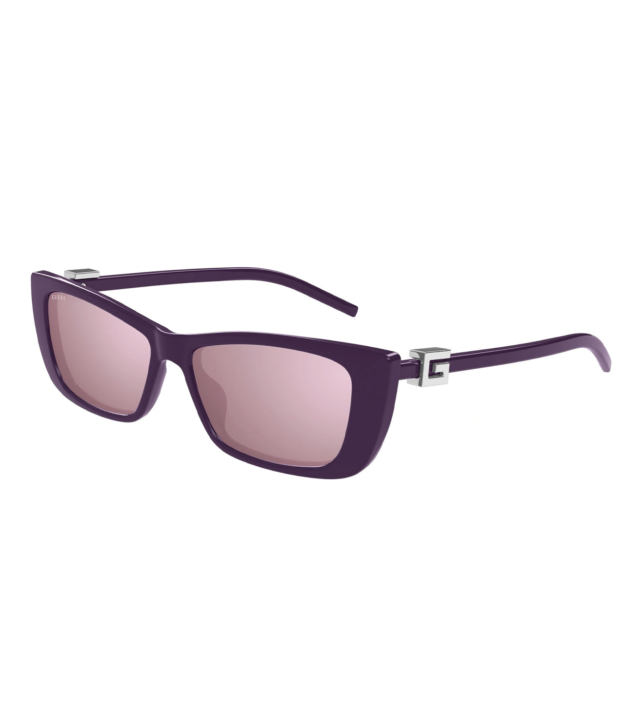 Gucci Women's Violet Cat-Eye Sunglasses