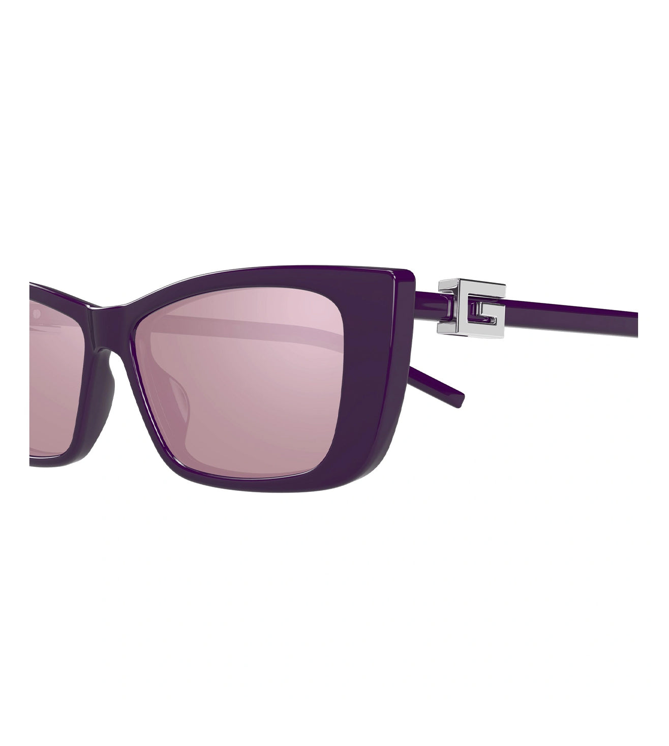Gucci Women's Violet Cat-Eye Sunglasses