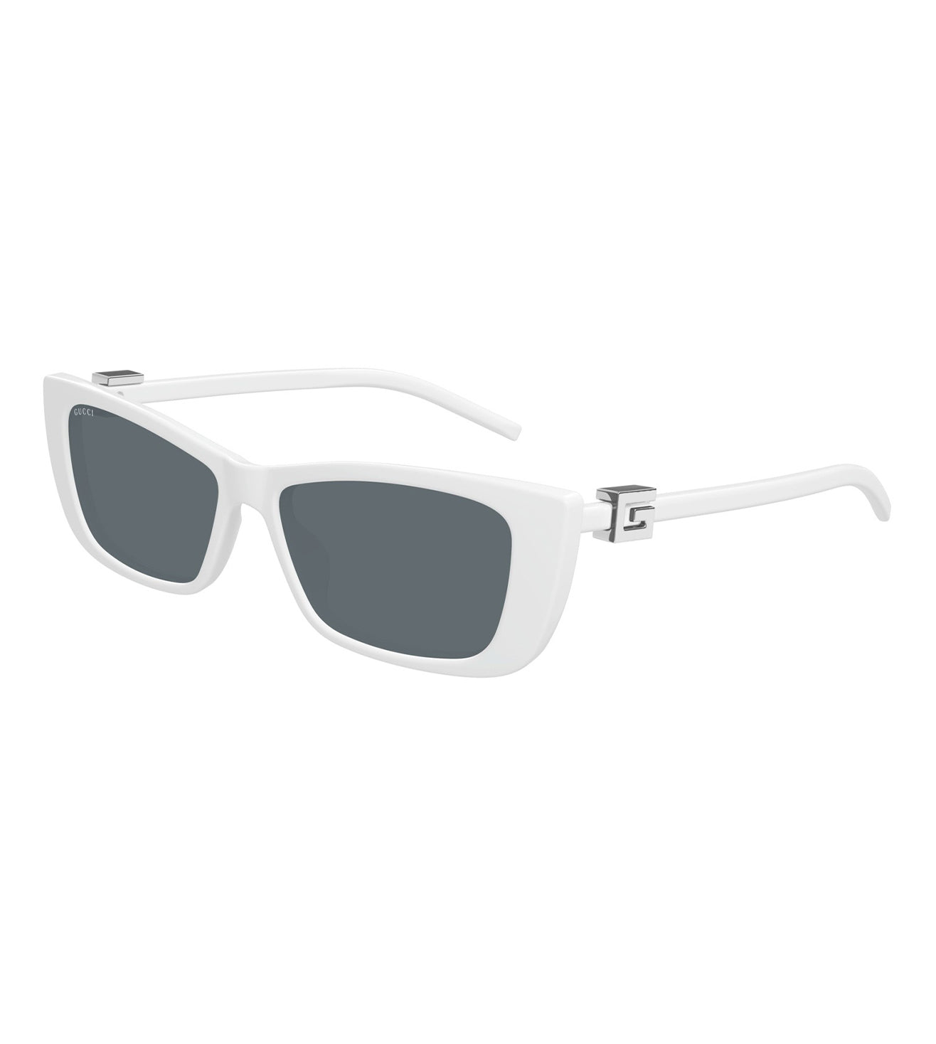 Gucci Women's Grey Cat-Eye Sunglasses