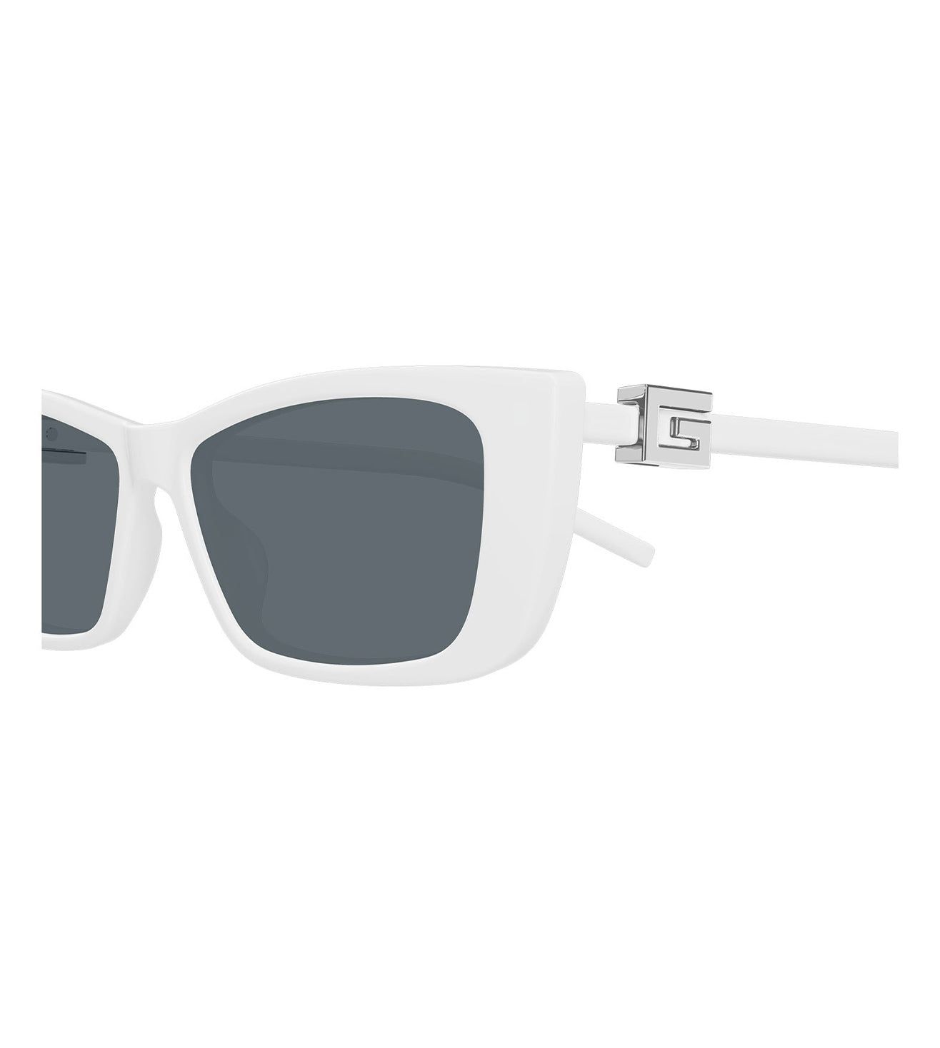 Gucci Women's Grey Cat-Eye Sunglasses