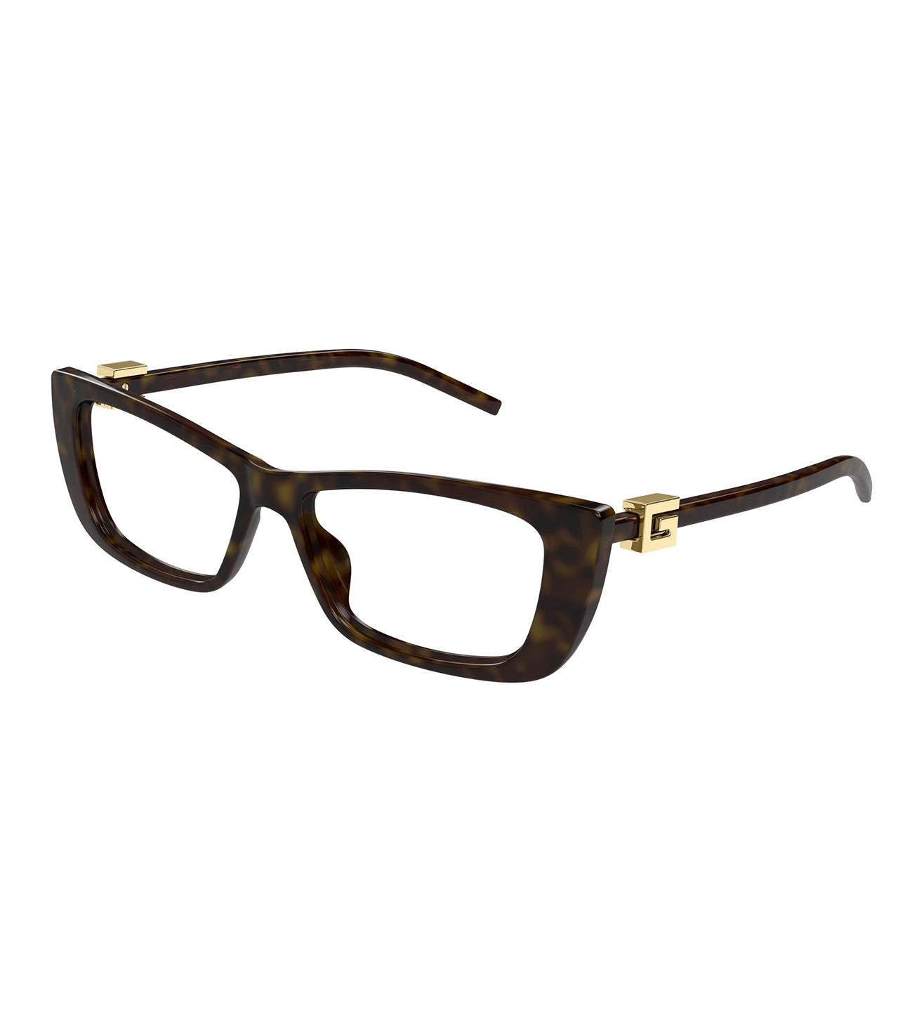 Gucci Women's Havana Cat-Eye Optical Frame