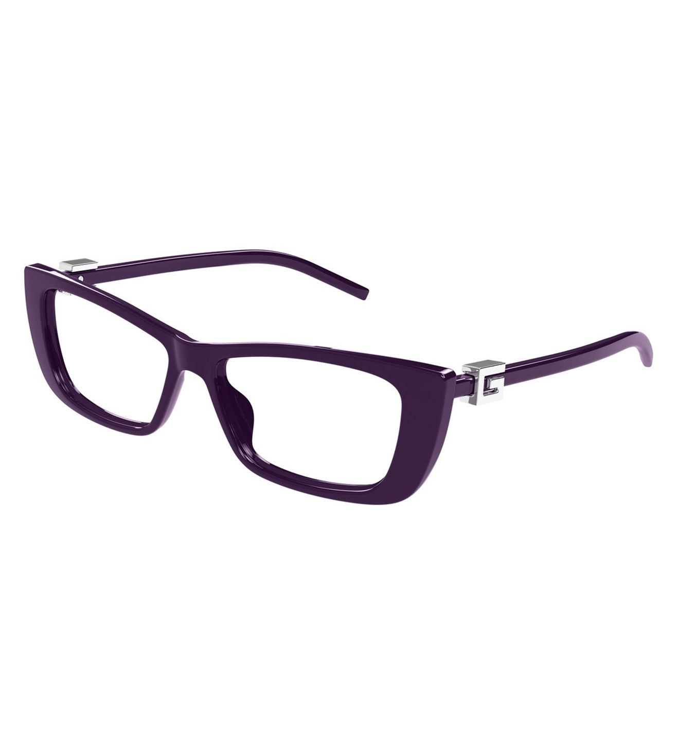 Gucci Women's Violet Cat-Eye Optical Frame