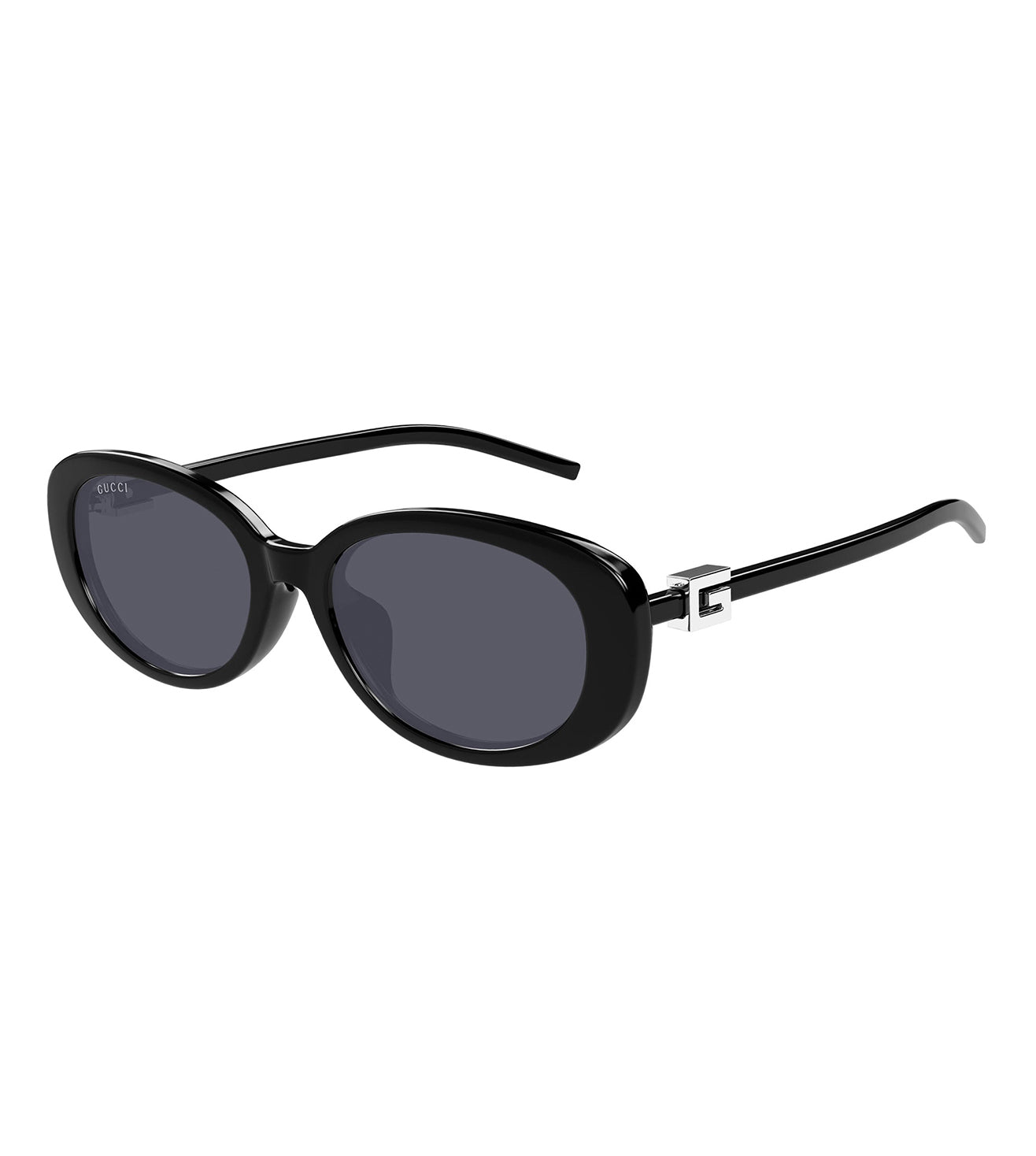 Gucci Women's Grey Oval Sunglasses