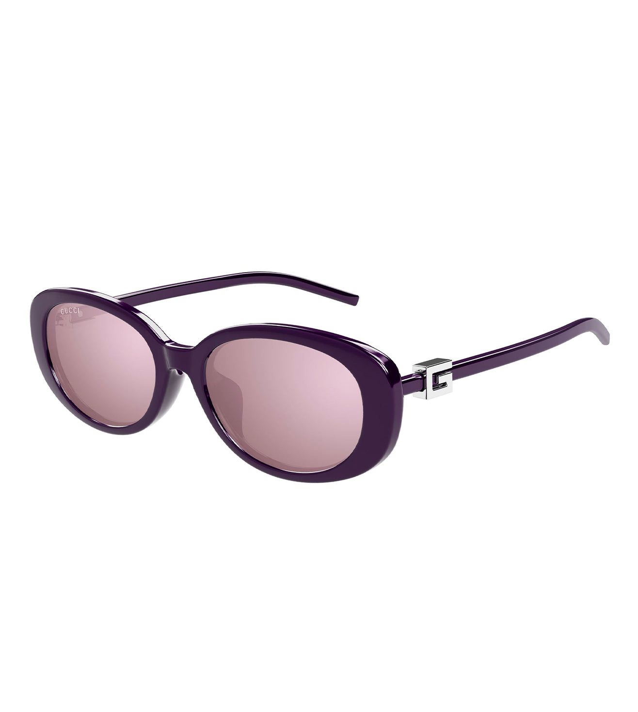 Gucci Women's Purple Oval Sunglasses