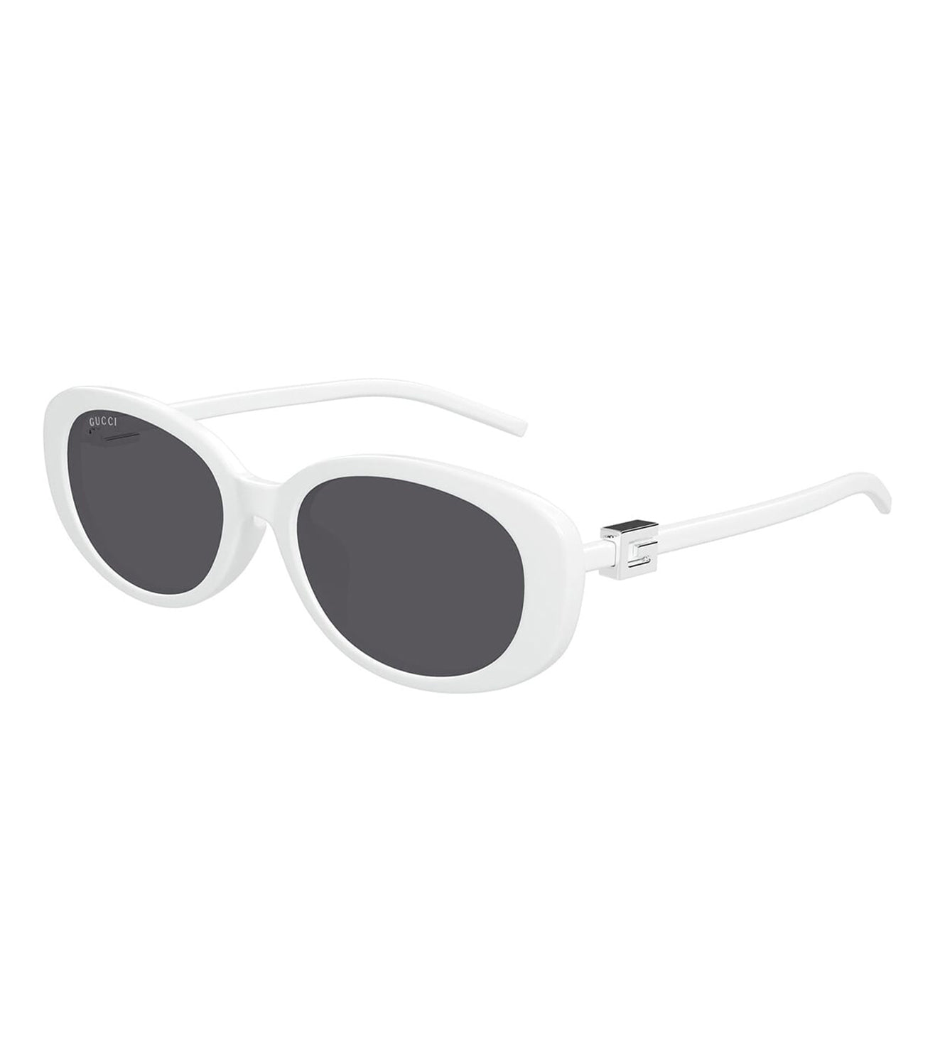 Gucci Women's Grey Oval Sunglasses