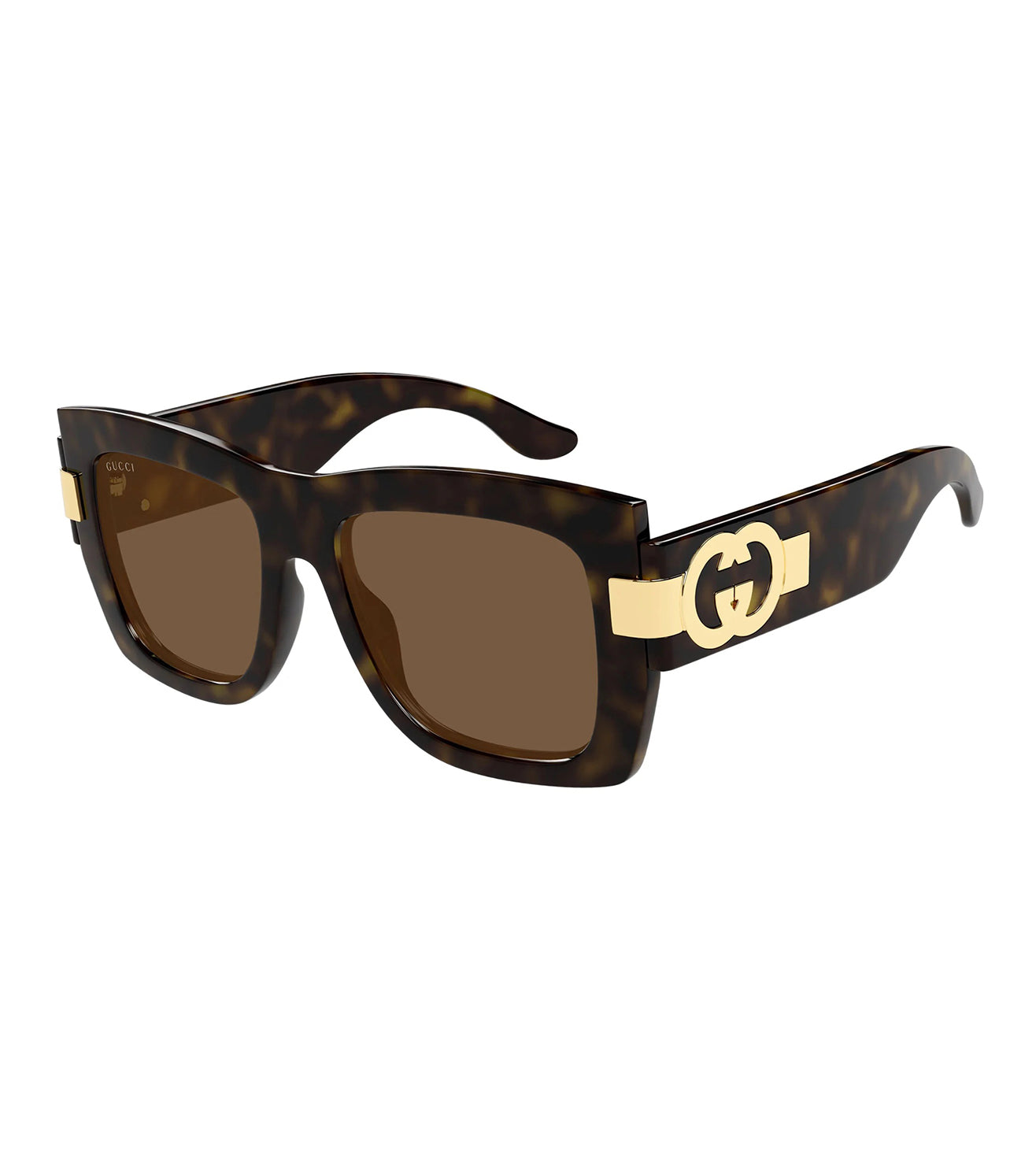Gucci Women's Brown Square Sunglasses