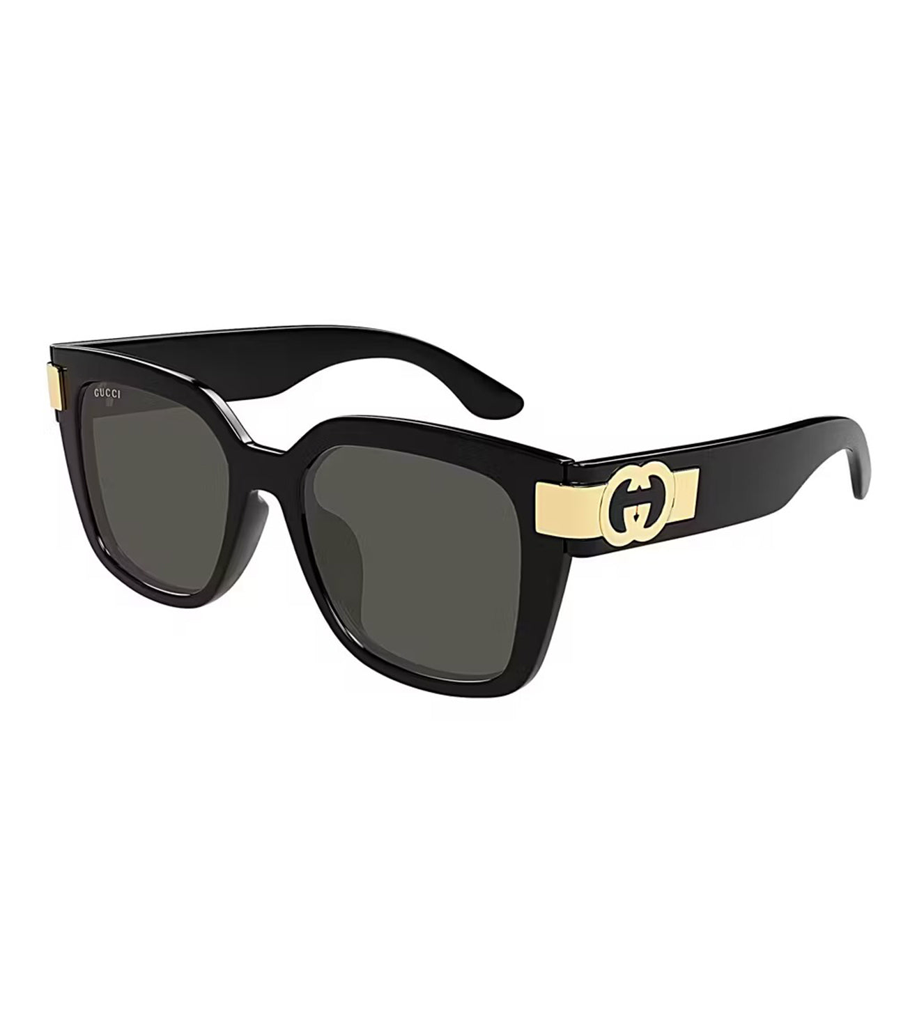 Gucci Women's Grey Cat-Eye Sunglasses