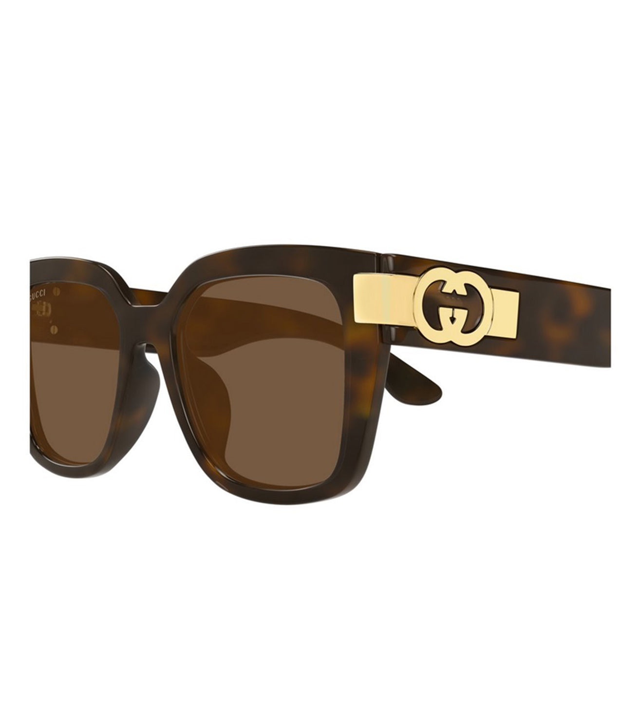 Gucci Women's Brown Square Sunglasses