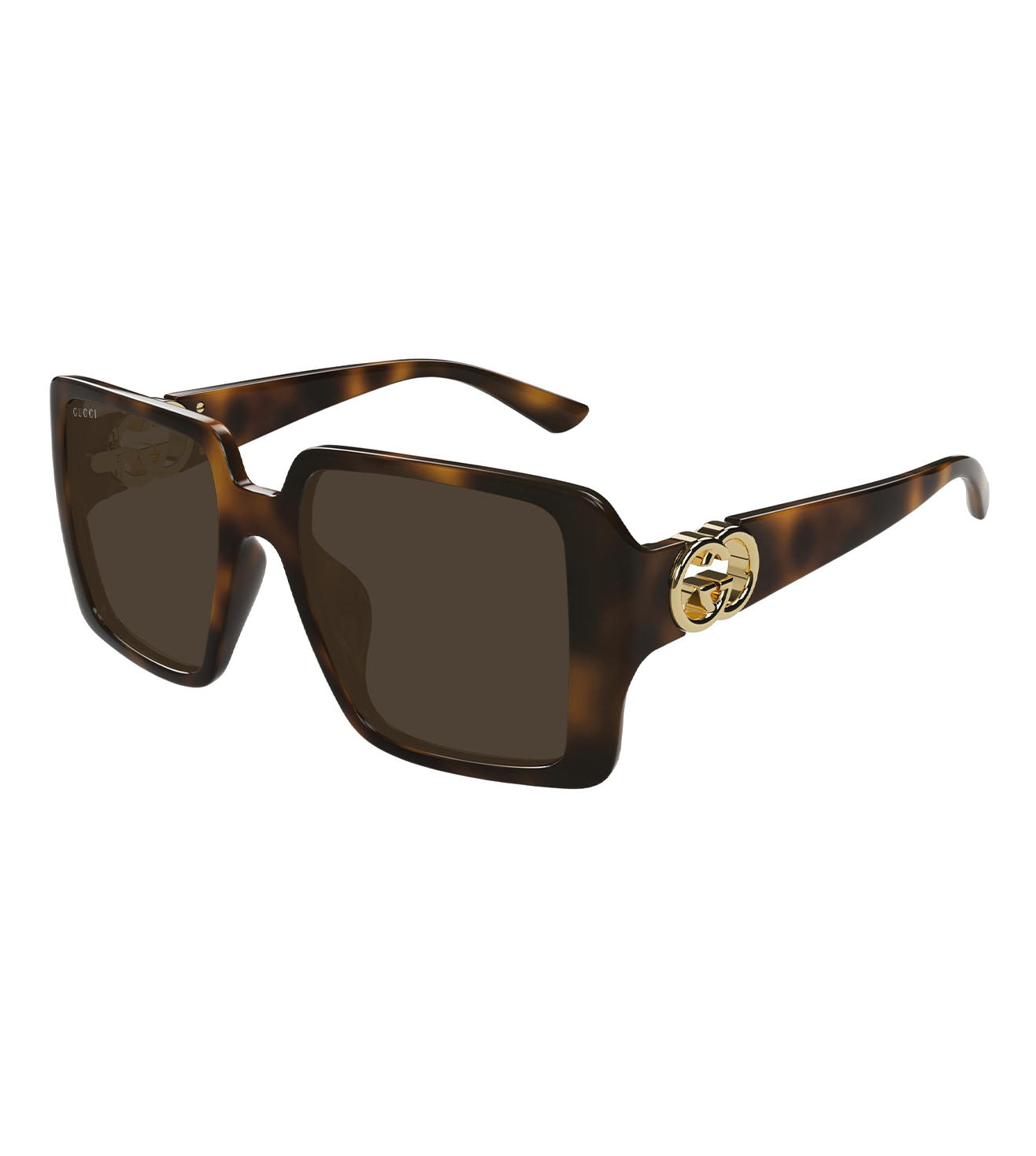 Gucci Women's Brown Square Sunglasses