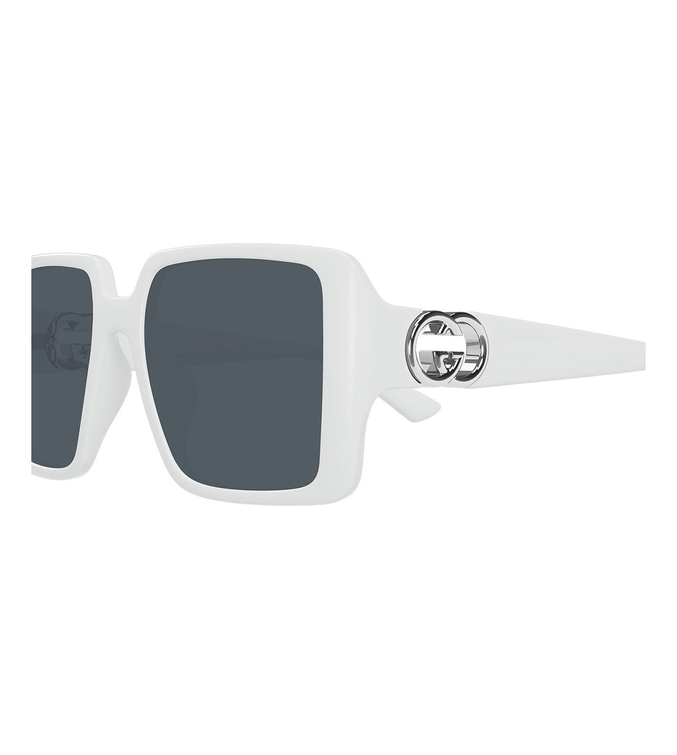 Gucci Women's Grey Square Sunglasses