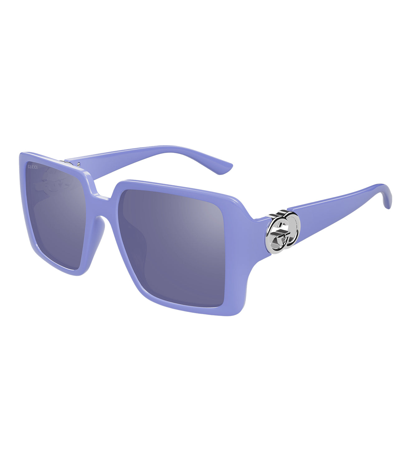 Gucci Women's Violet Square Sunglasses