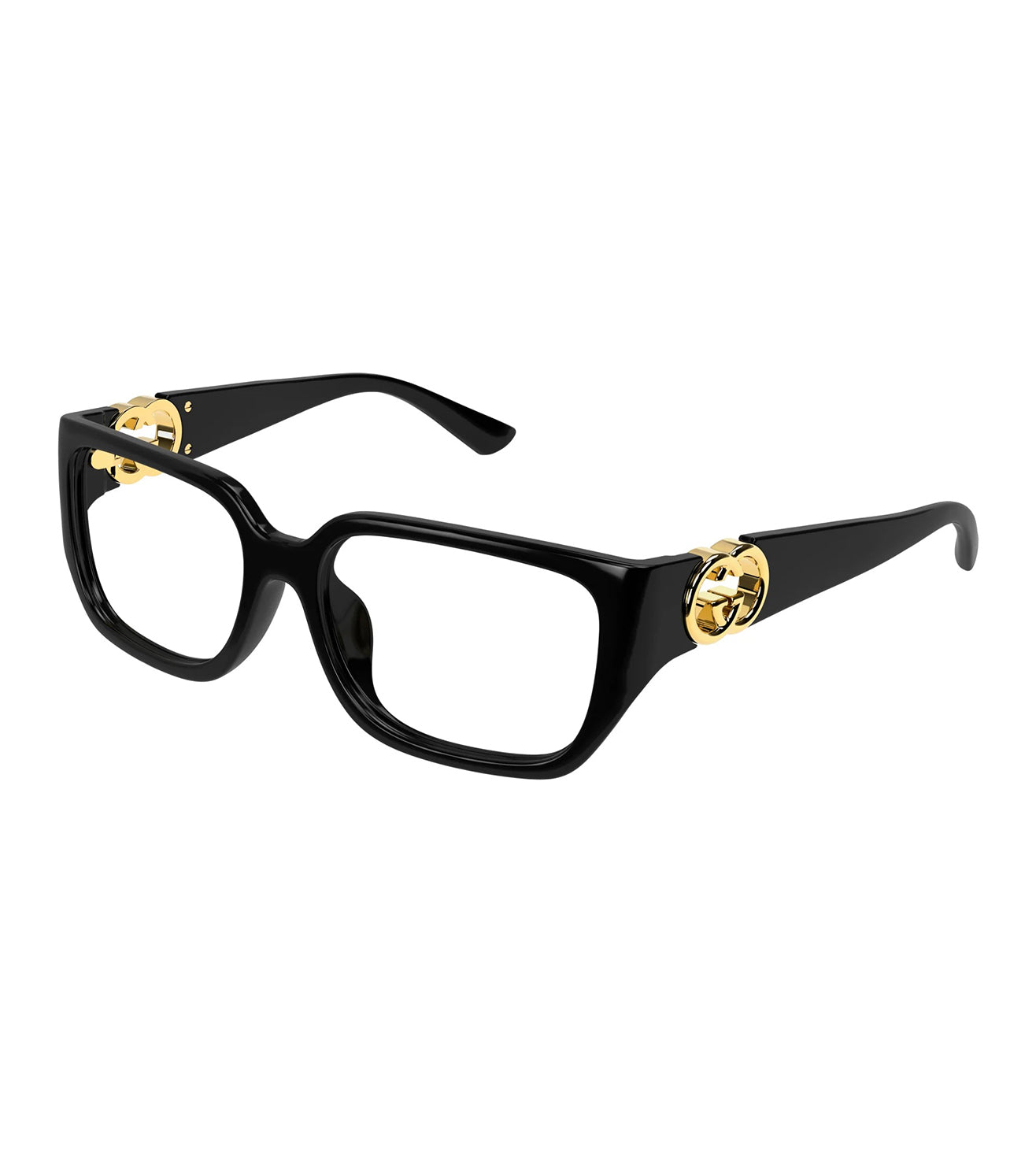 Gucci Women's Black Cat-Eye Optical Frame