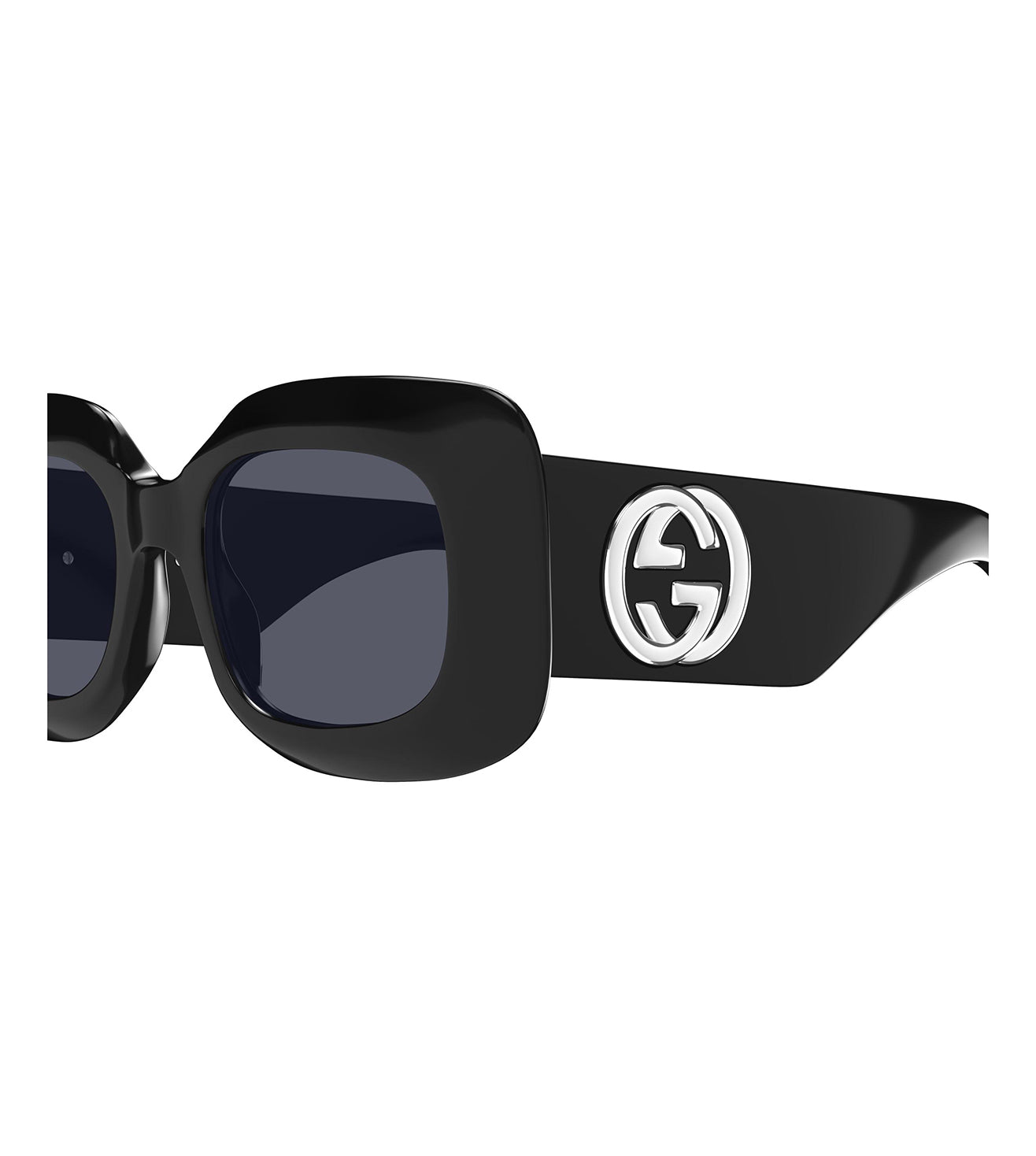 Gucci Women's Grey Square Sunglasses