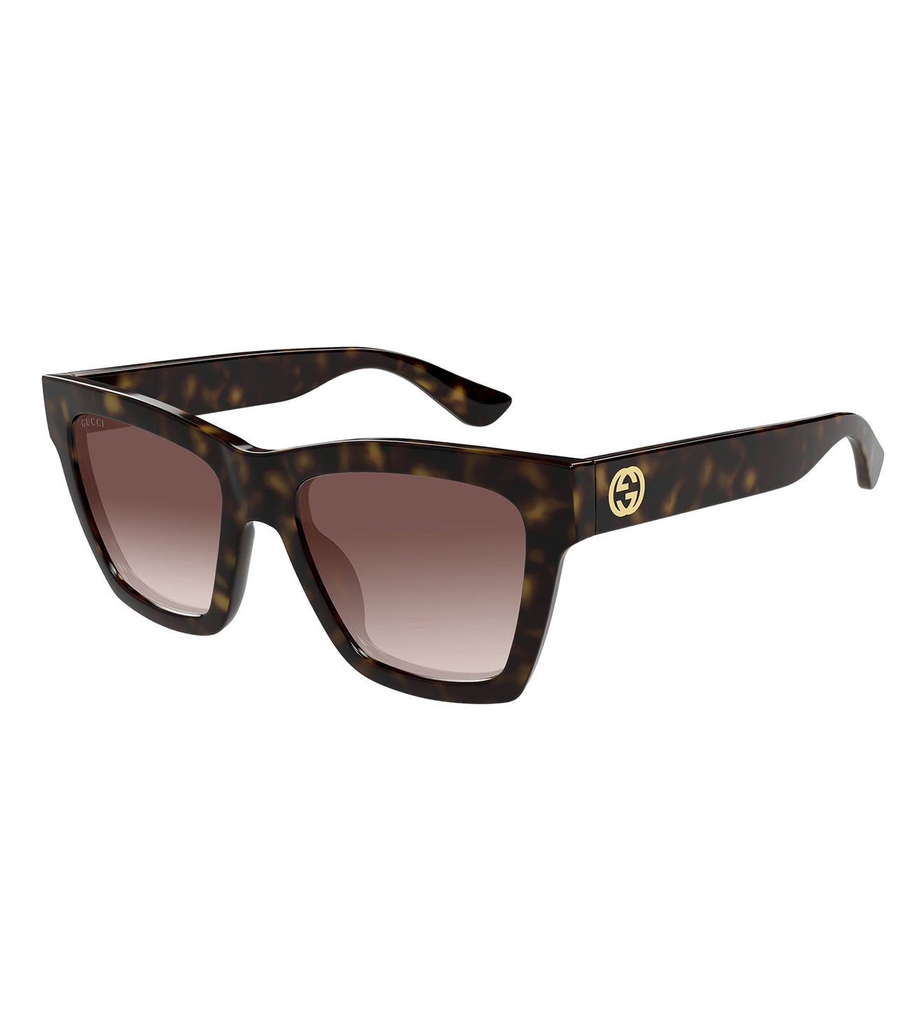 Gucci Women's Gradient Brown Cat-Eye Sunglasses
