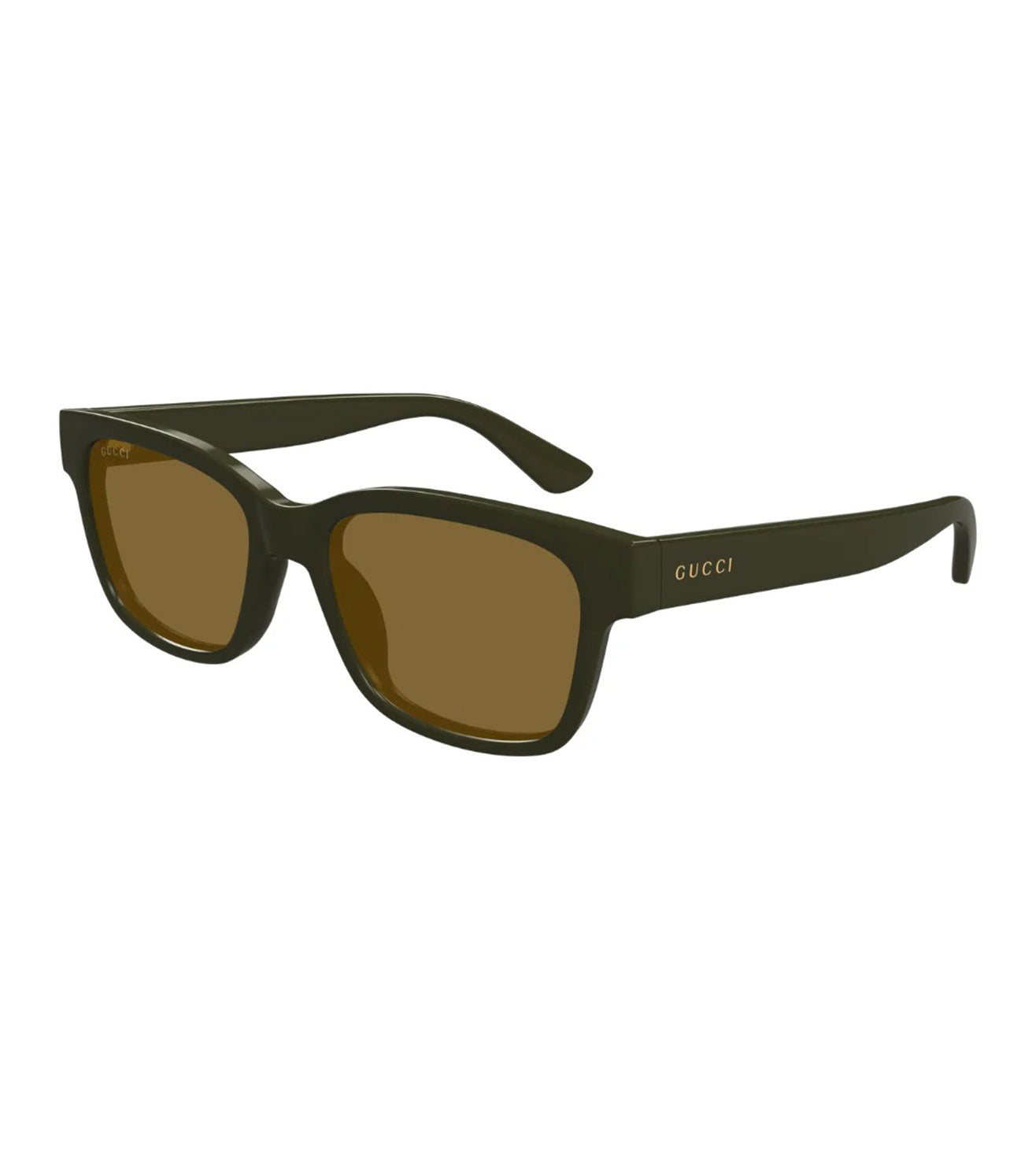 Gucci Unisex Brown Square Sunglasses