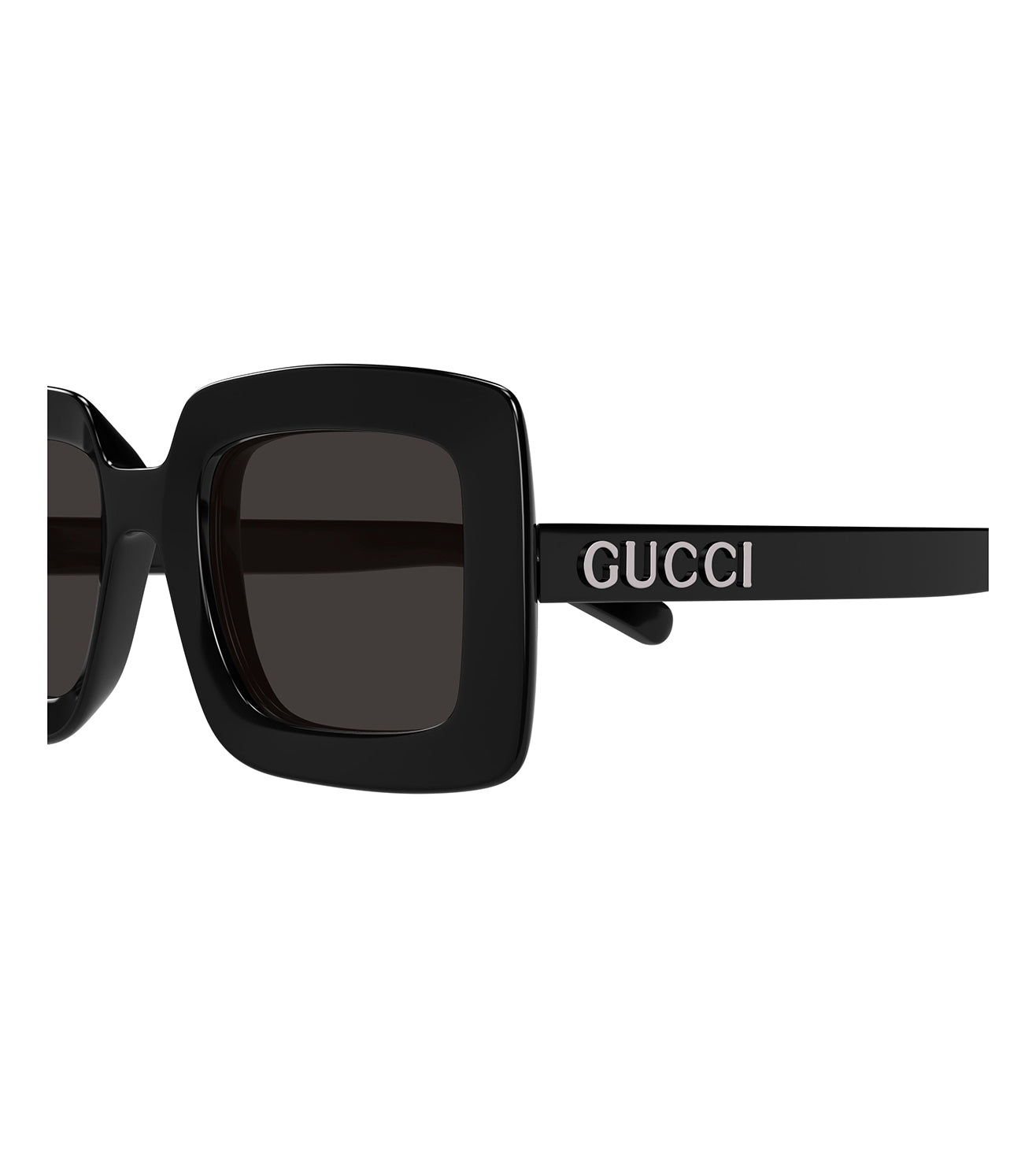 Gucci Women's Grey Square Sunglasses