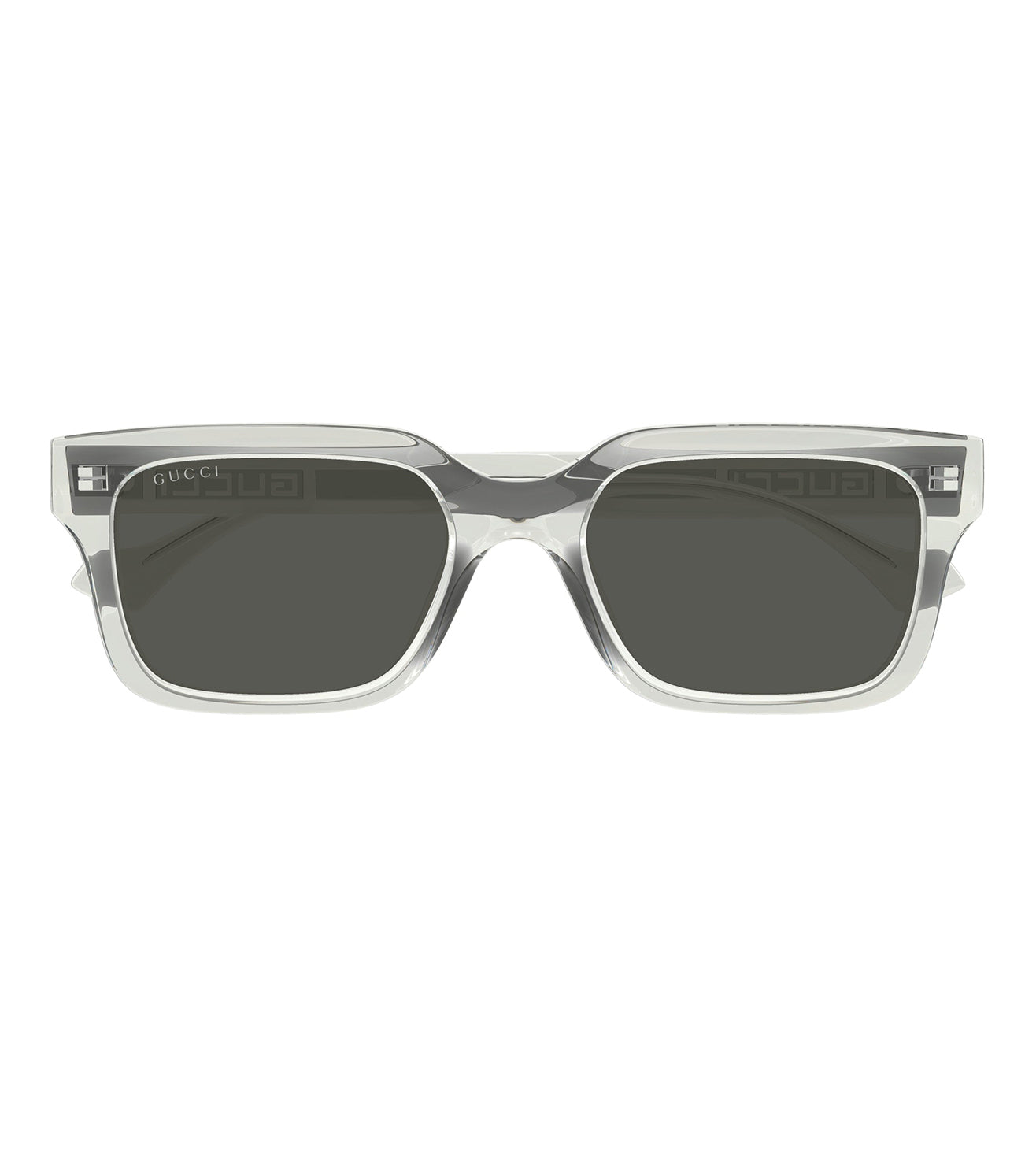 Gucci Unisex Grey Square Sunglasses
