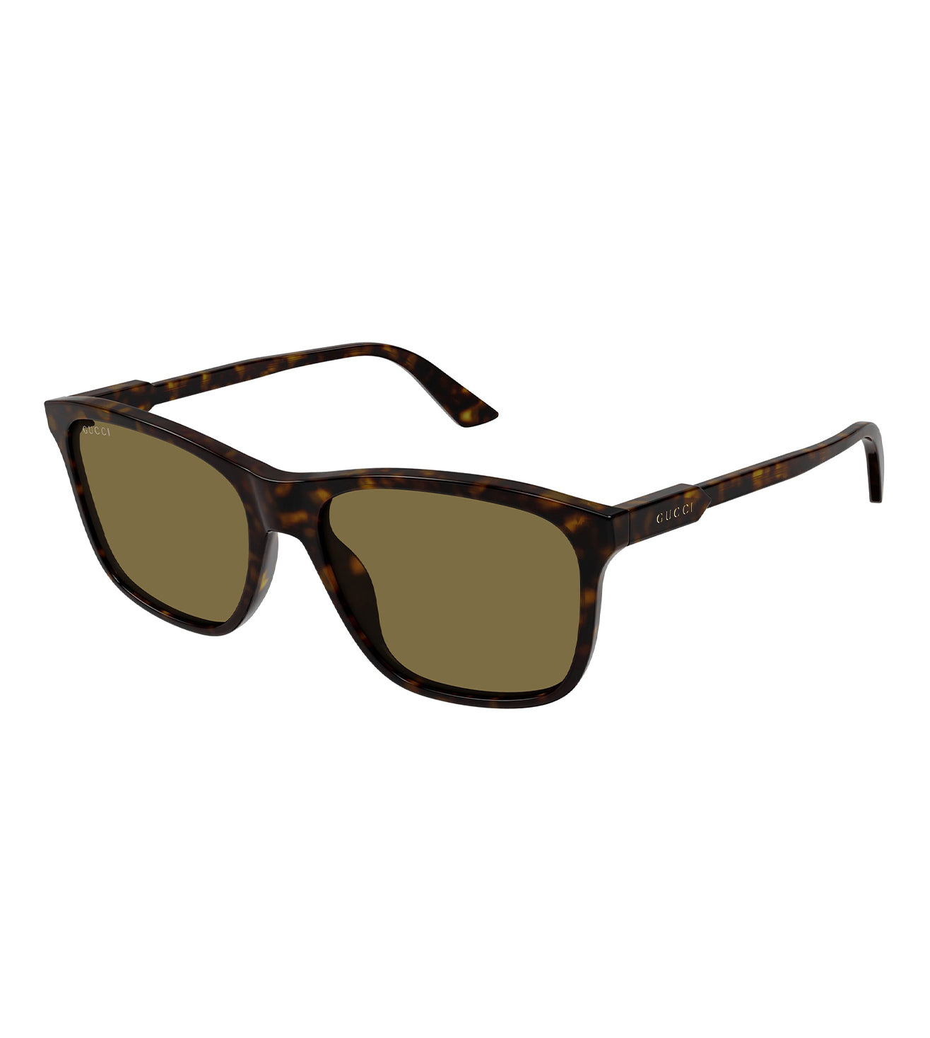 Gucci Men's Brown Square Sunglasses