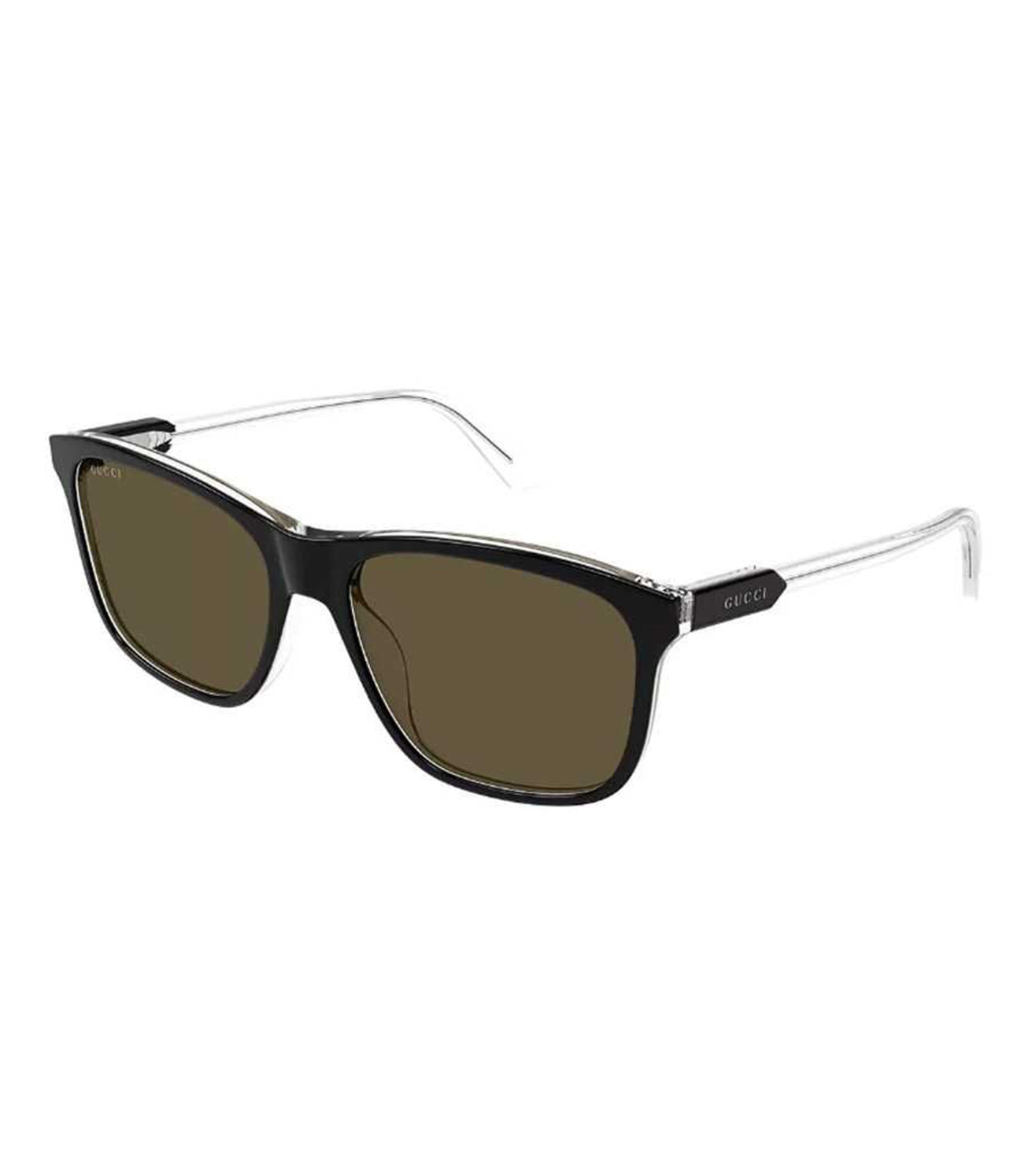 Gucci Men's Brown Square Sunglasses