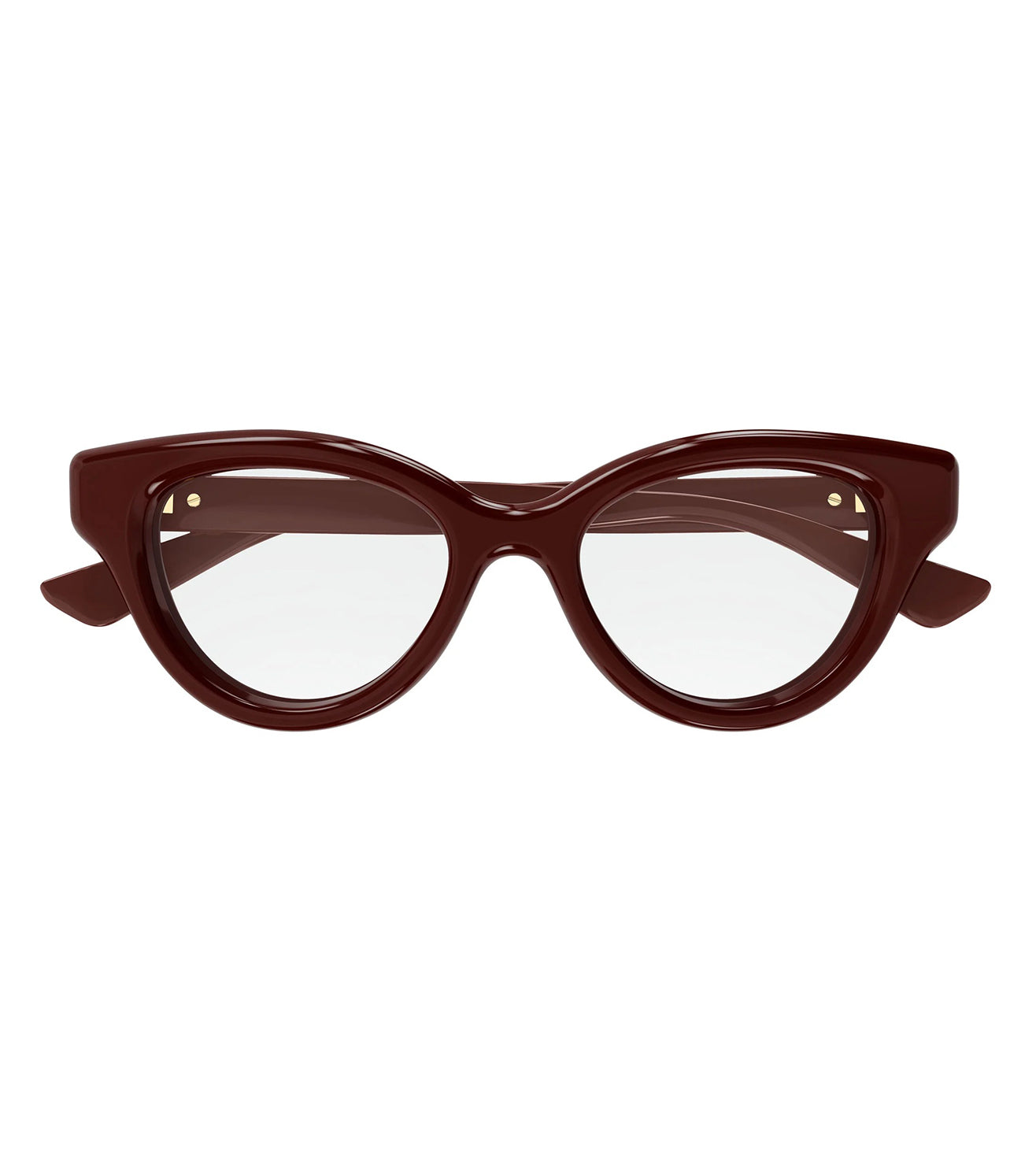 Gucci Women's Burgundy Cat-Eye Optical Frame