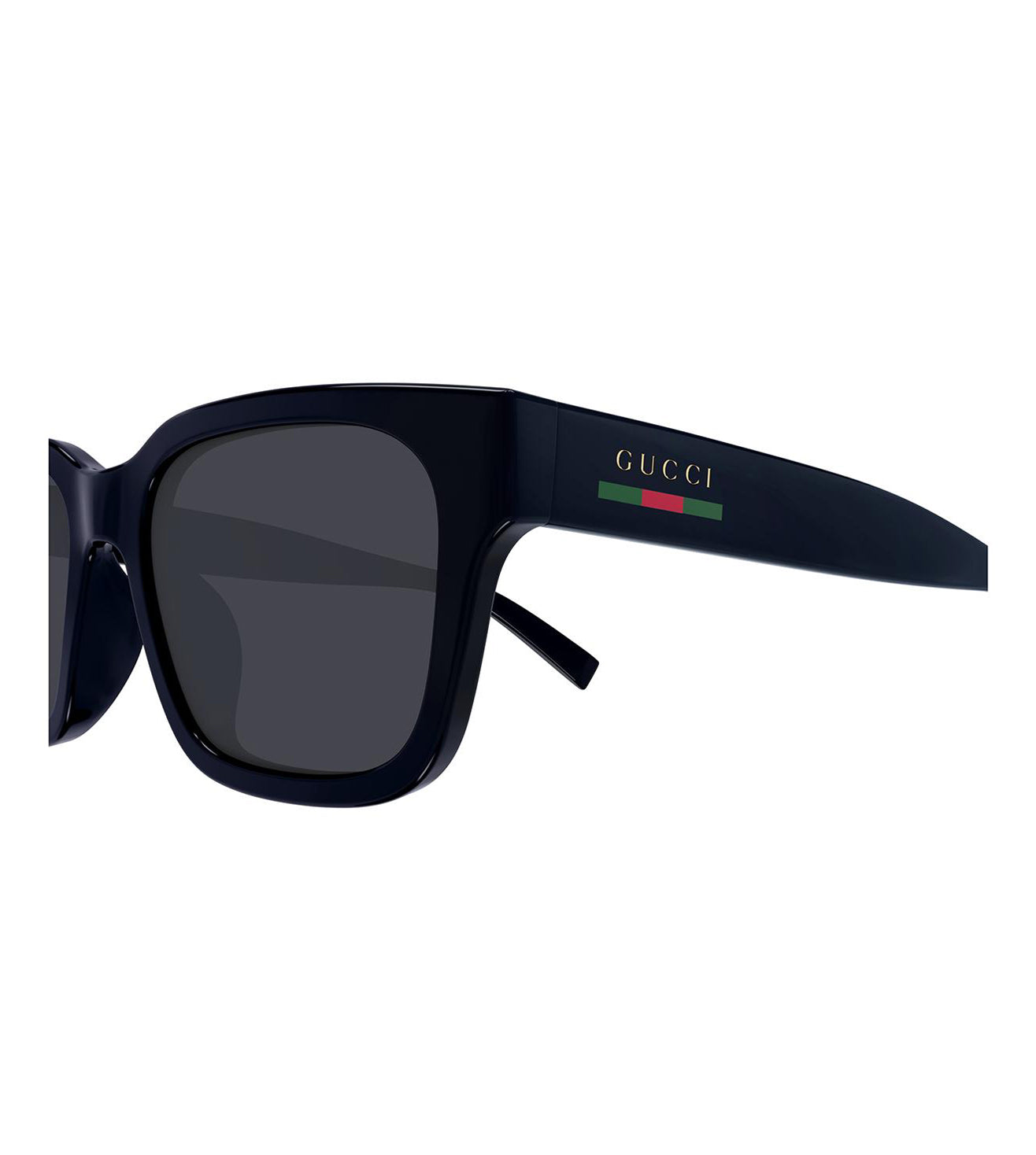 Gucci Men's Blue Square Sunglasses