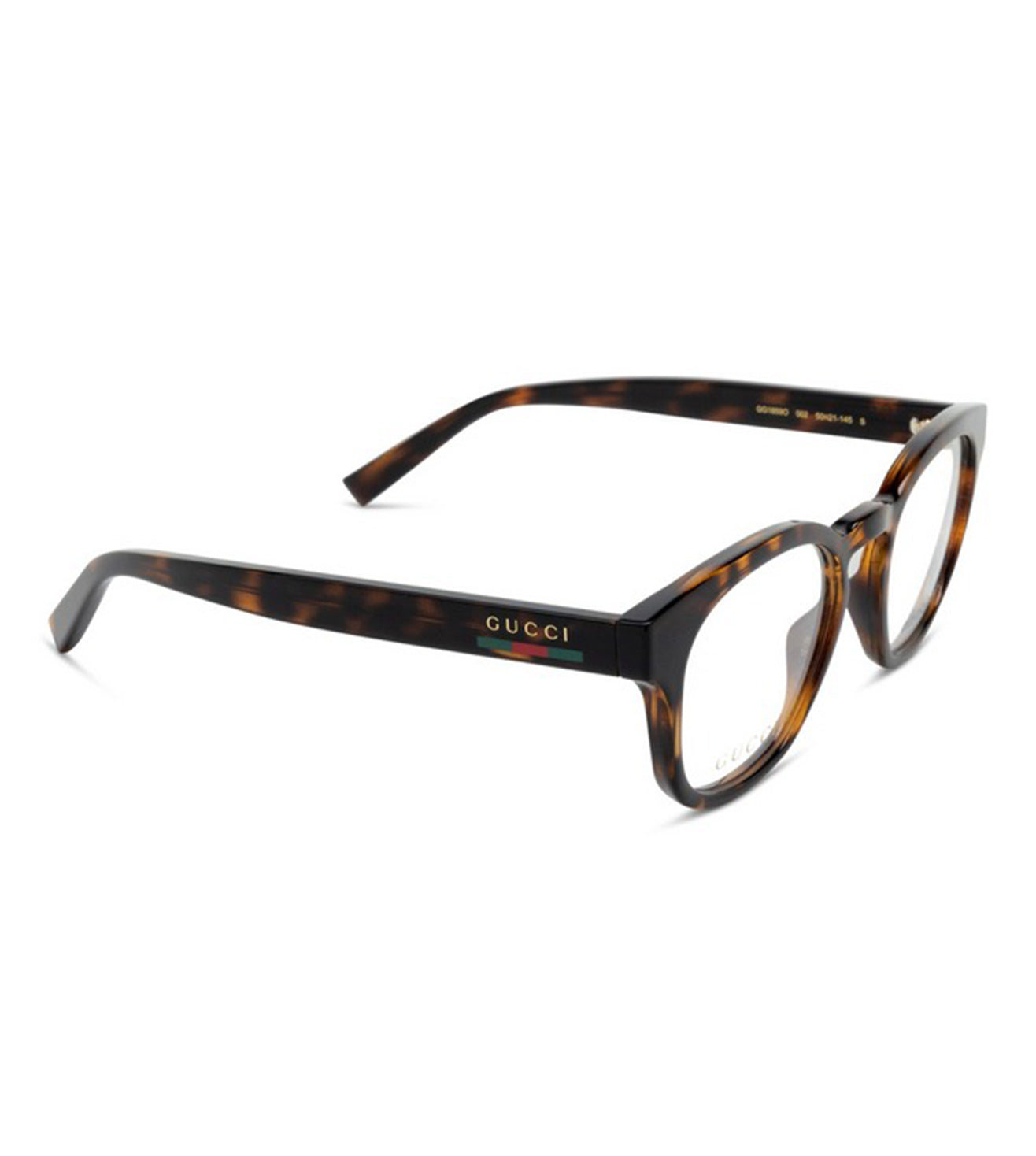Gucci Men's Havana Round Optical Frame