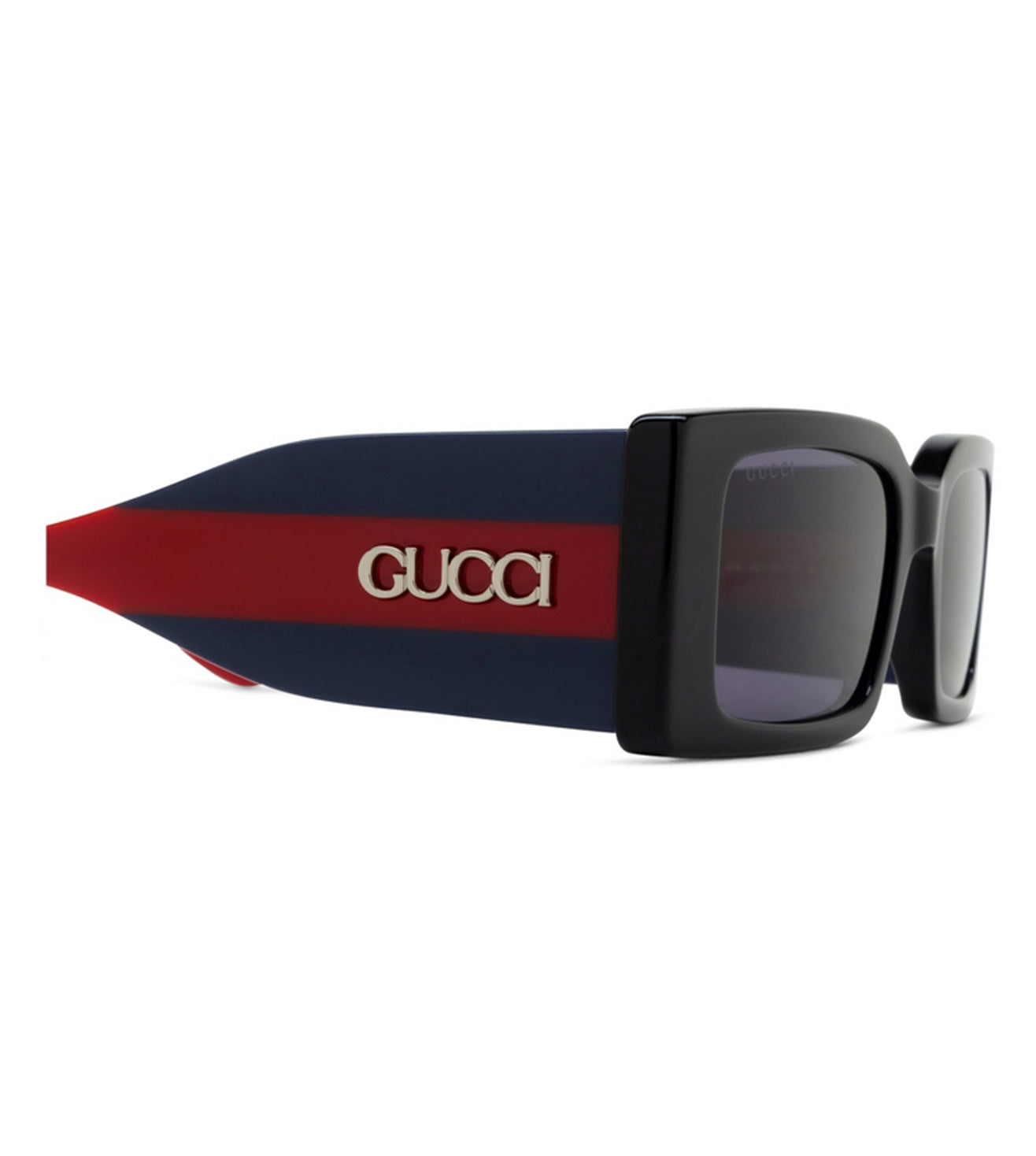 Gucci Women's Violet Rectangular Sunglasses