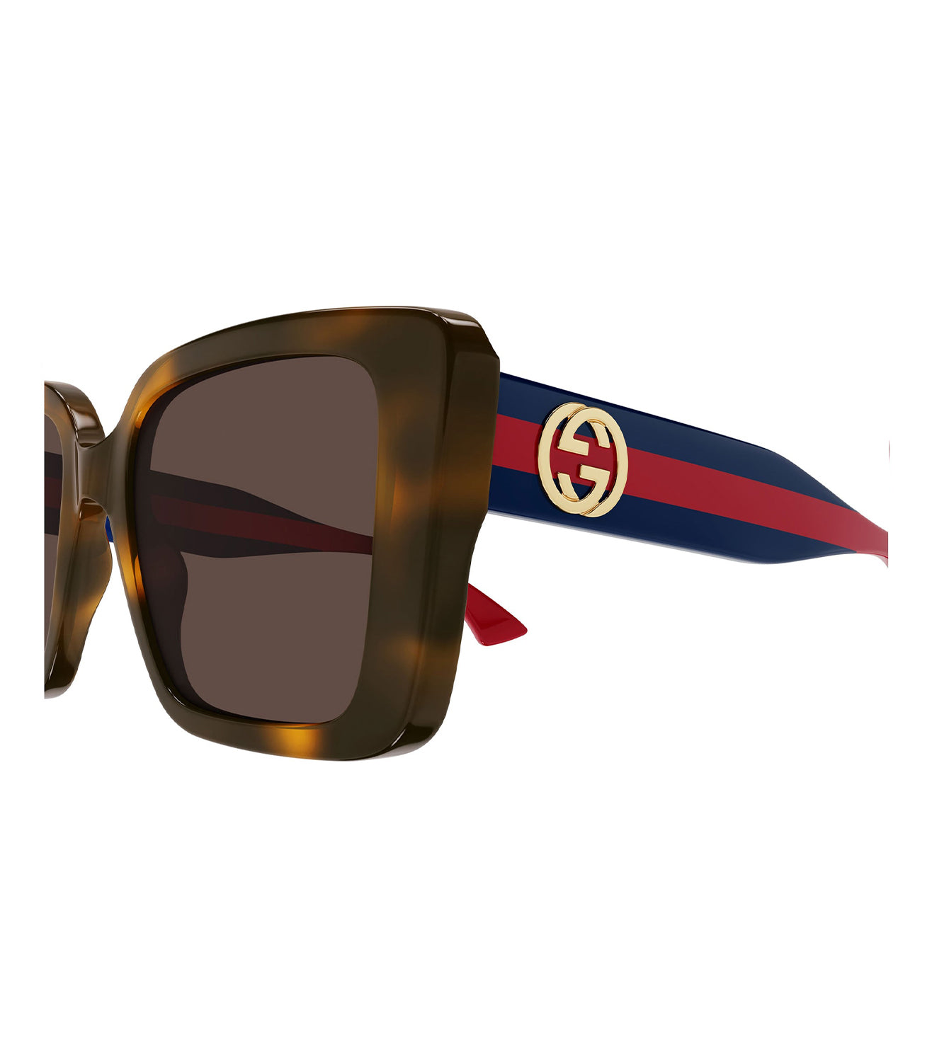 Gucci Women's Brown Butterfly Sunglasses