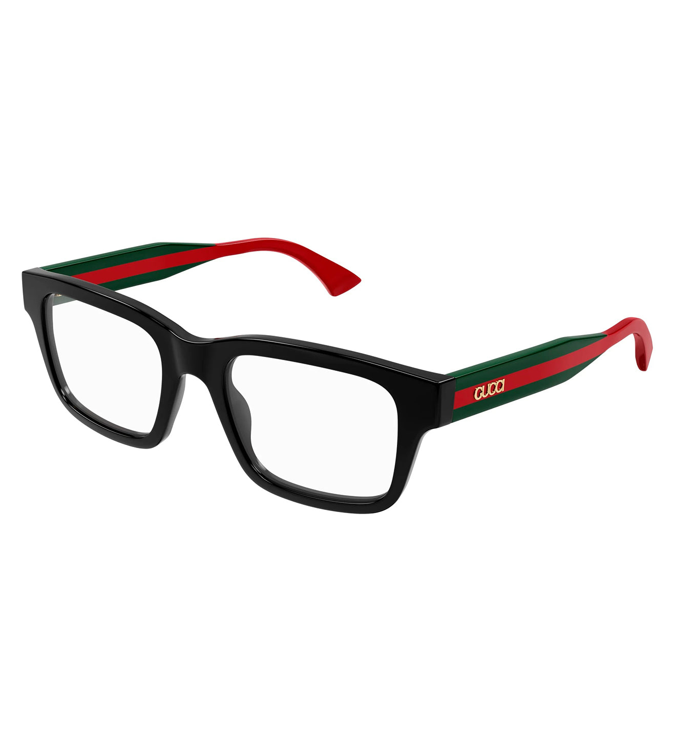 Gucci Unisex Black Square Optical Frame