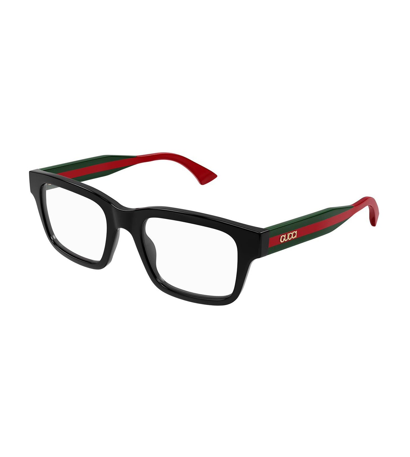 Gucci Unisex Black Square Optical Frame