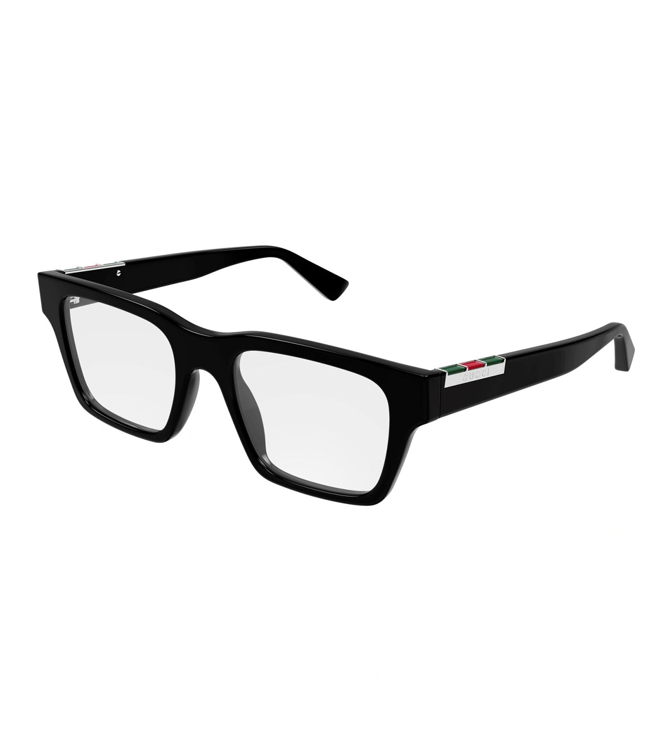 Gucci Men's Black Square Optical Frame