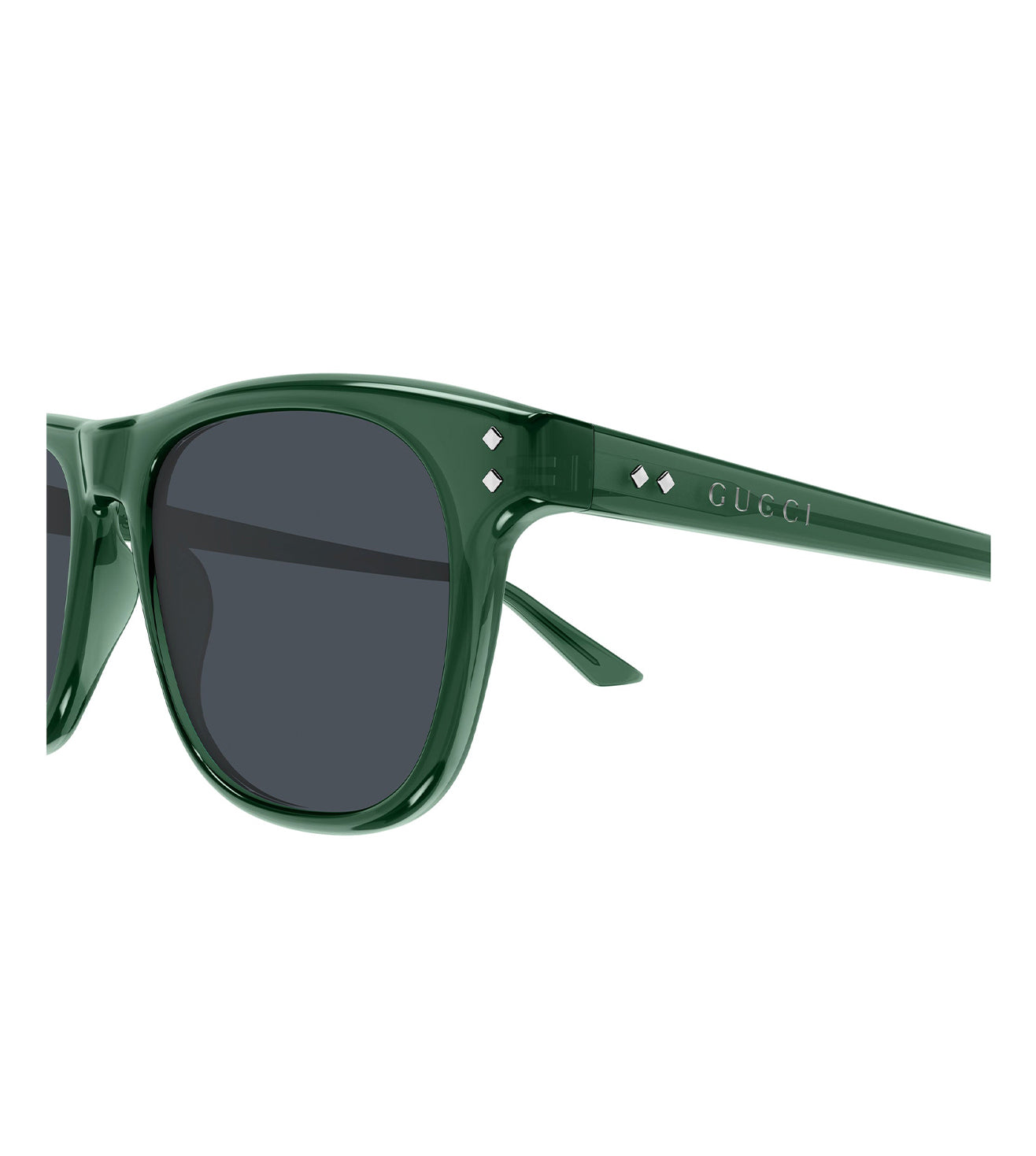 Gucci Men's Dark Blue Square Sunglasses