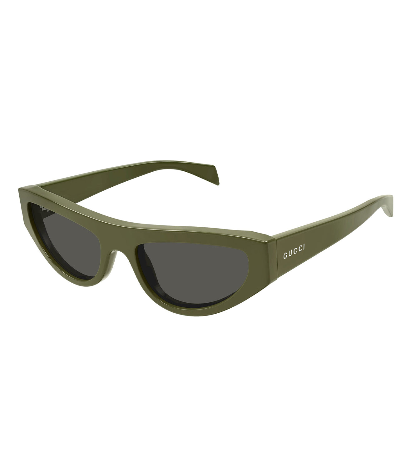 Gucci Women's Grey Cat-Eye Sunglasses