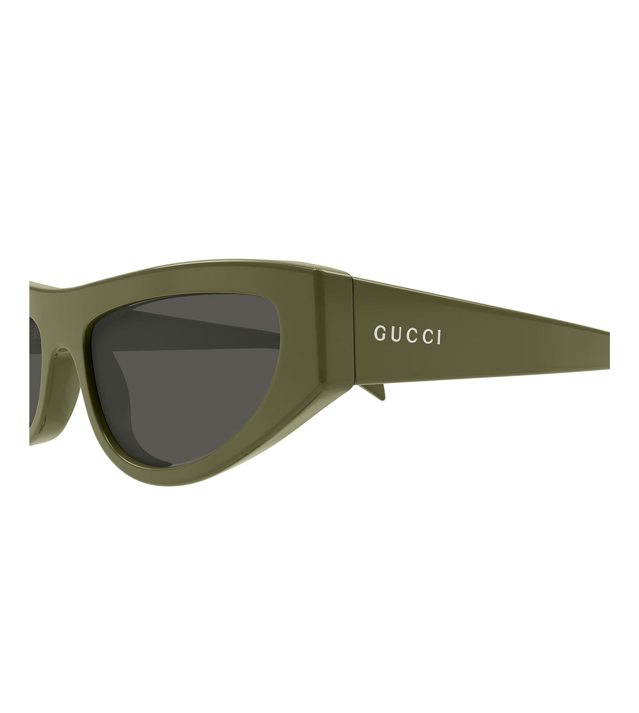 Gucci Women's Grey Cat-Eye Sunglasses