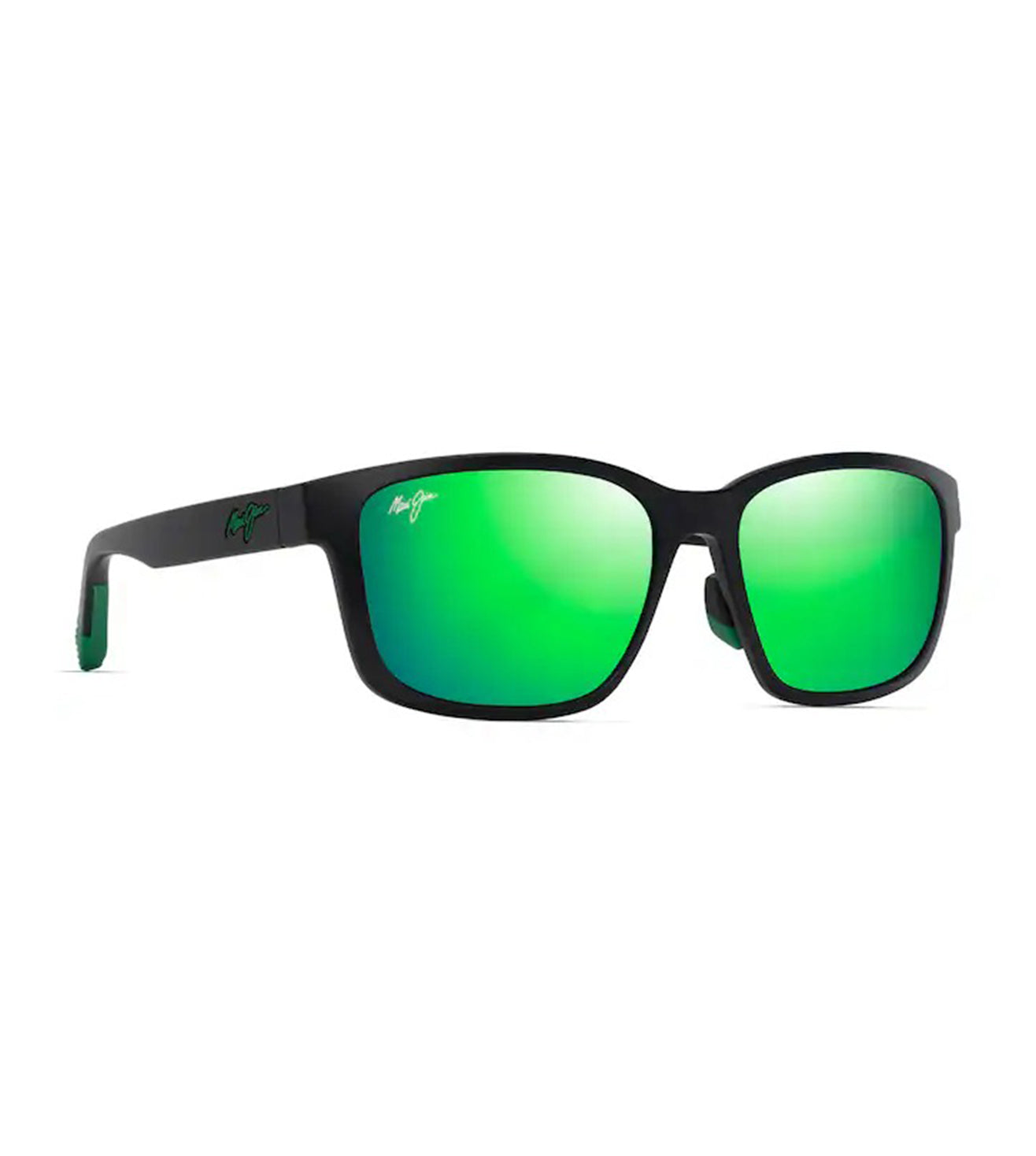Maui Jim Unisex Green Square Sunglasses