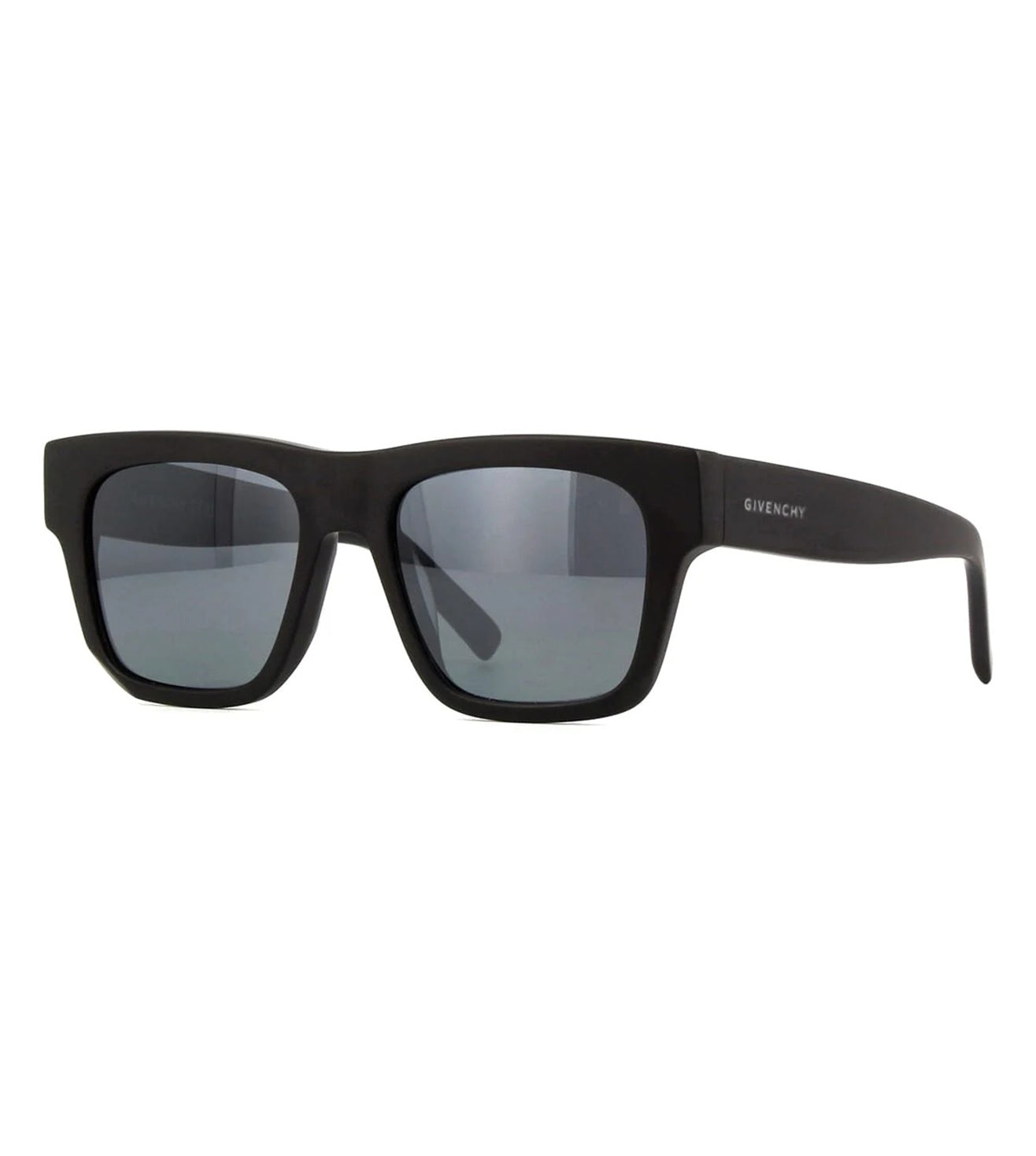 Givenchy Men's Grey with Light Mirror Square Sunglasses