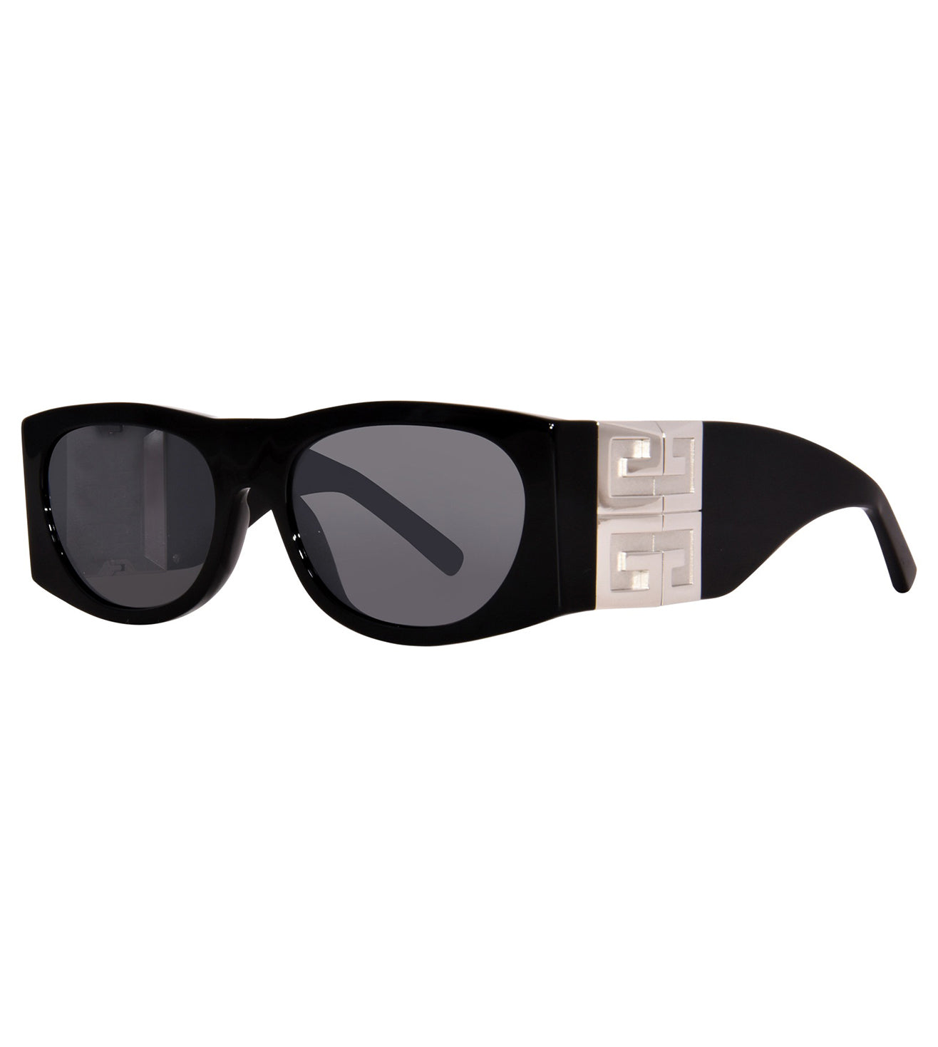 Givenchy Men's Grey Rectangular Sunglasses