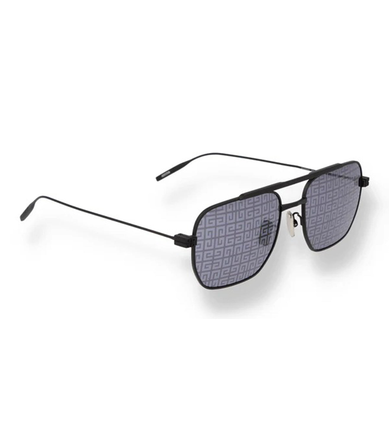 Givenchy Unisex Grey-mirrored Square Sunglasses